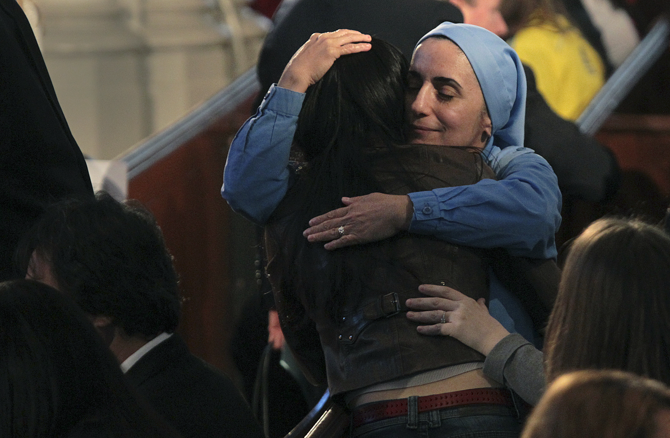 Many of the attendees said the service provided both solace and solidarity and left them inspired.