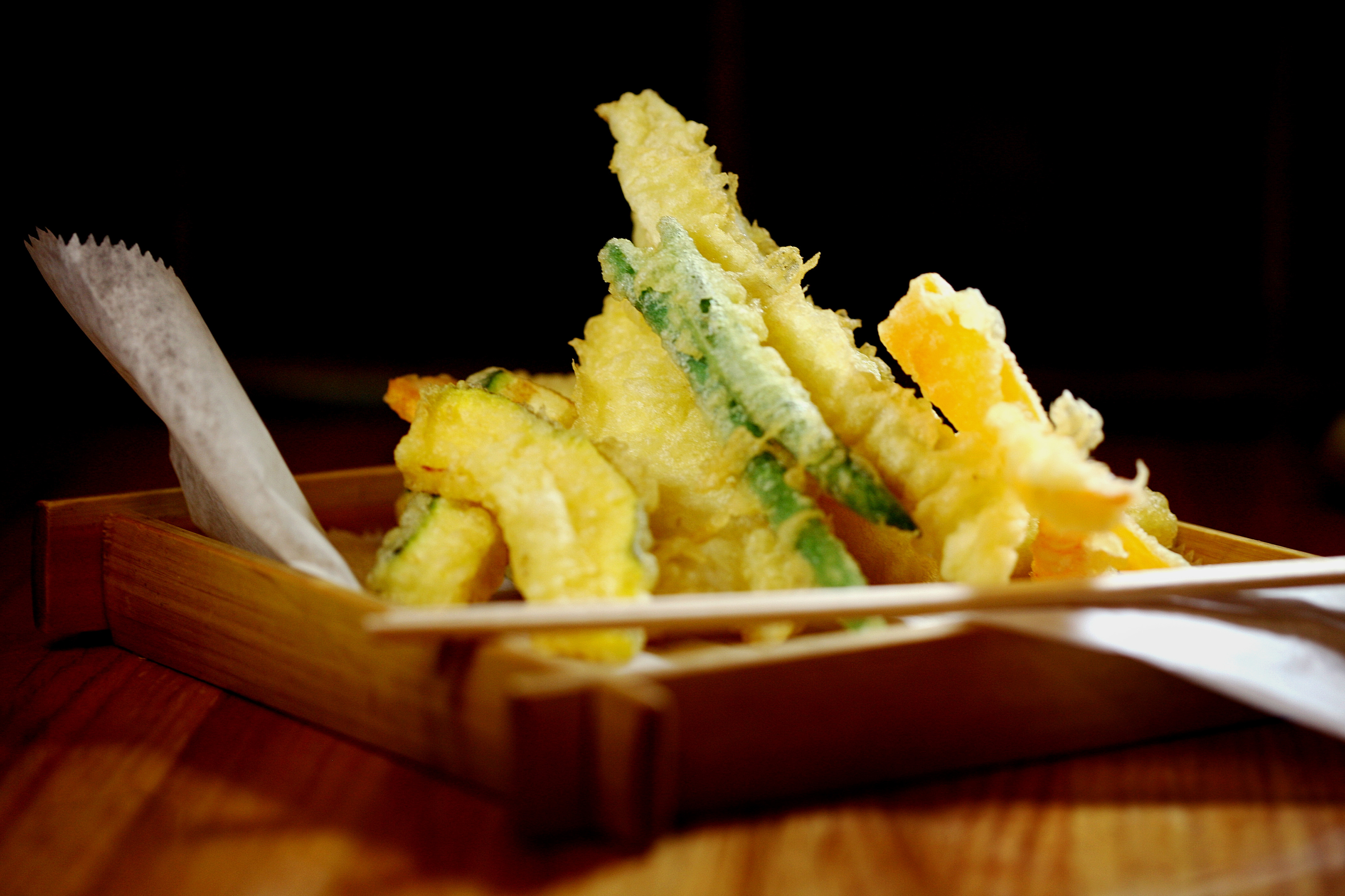 Fish And Vegetable Tempura At Cambridge s Tampopo The Boston Globe