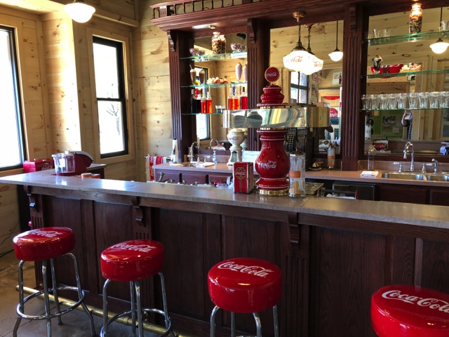 The Coca-Cola Museum holds an old-fashioned soda fountain and hundreds of artifacts.