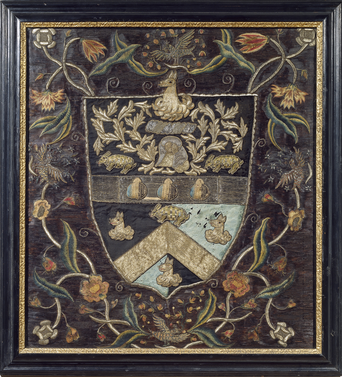 Elizabeth or Mehetable Foxcroft’s “The Arms of Foxcroft and Coney”