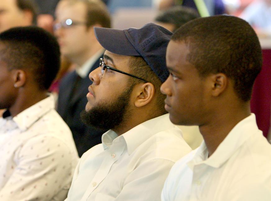 “I wouldn’t be graduating from MIT if it wasn’t for Robert Robinson Taylor,” said senior Kevin Baptista.
