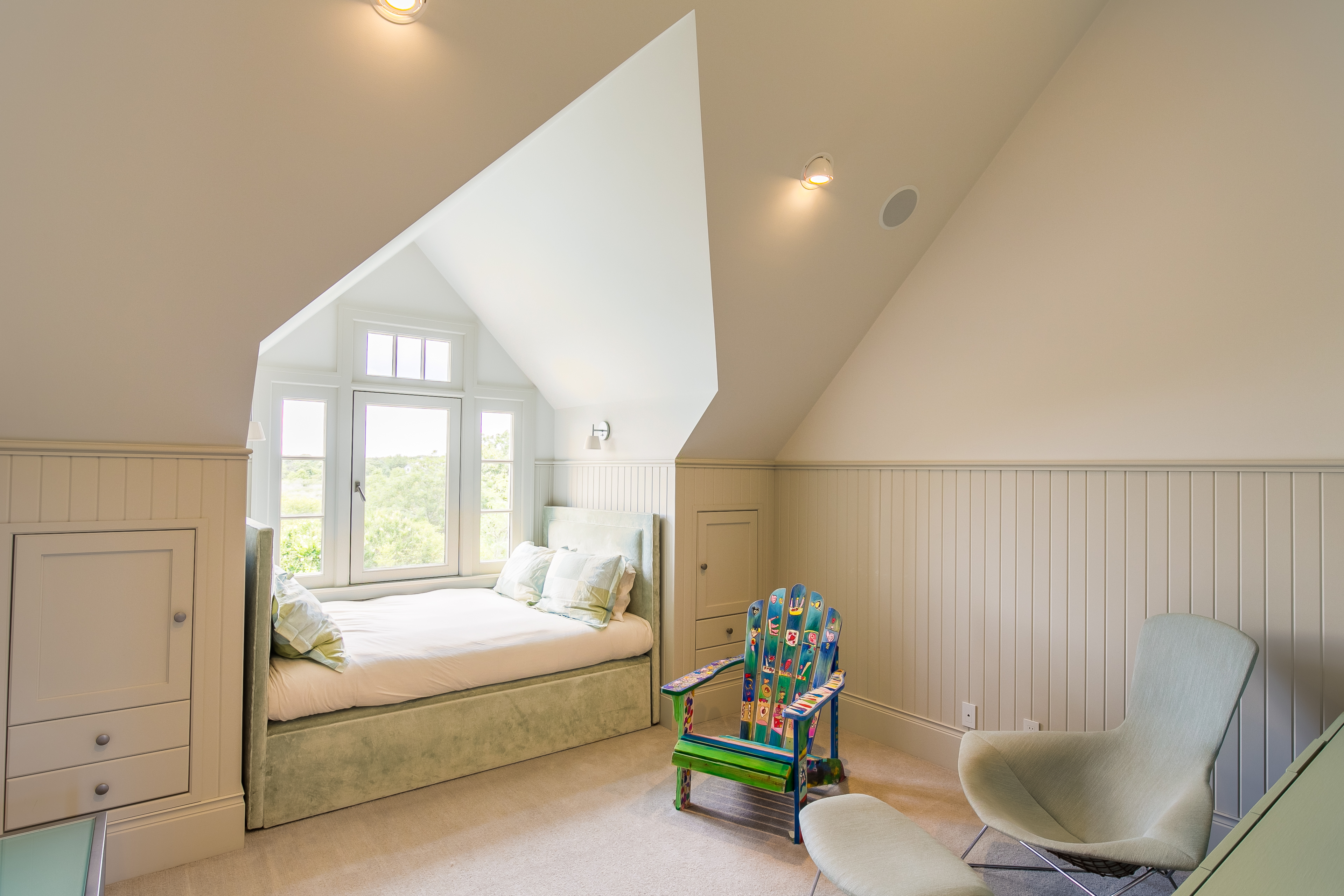 A guest room.