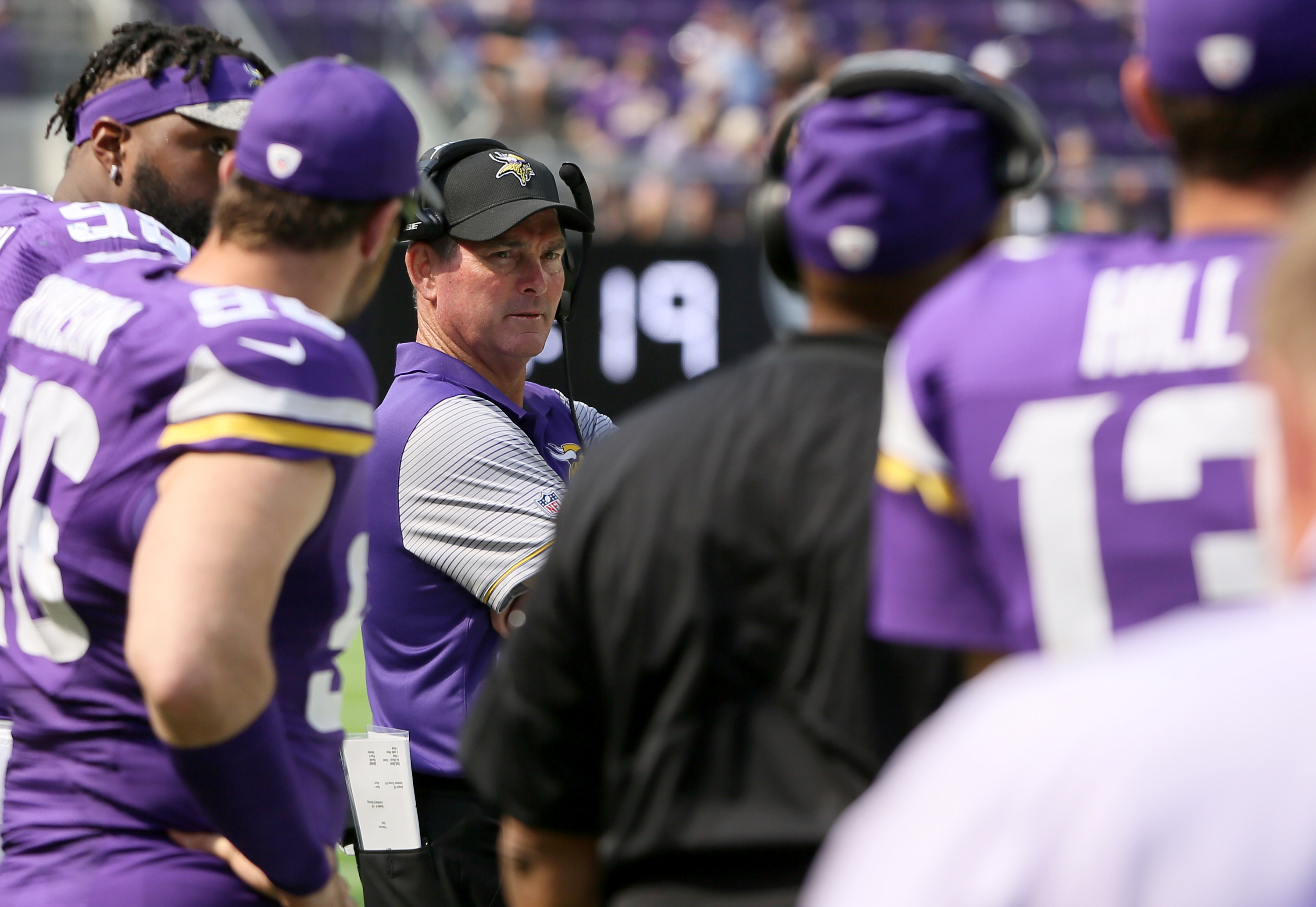 Mike Zimmer canceled practice after Teddy Bridgewater’s injury.