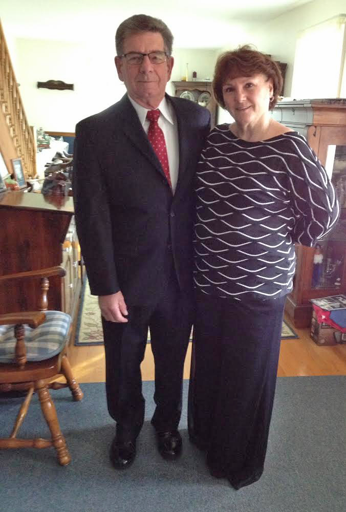 John Burns (left) had cancer, not Lyme disease.
