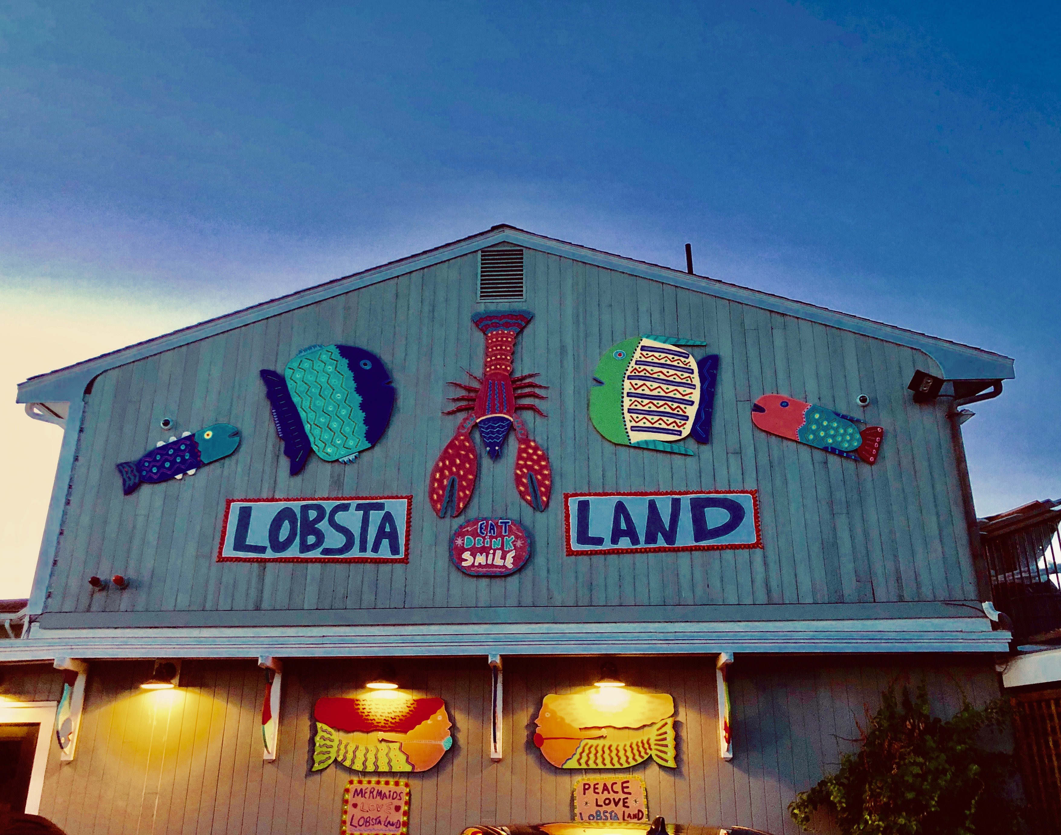 On a warm summer night, tables are hard to come by at Lobsta Land in Gloucester.