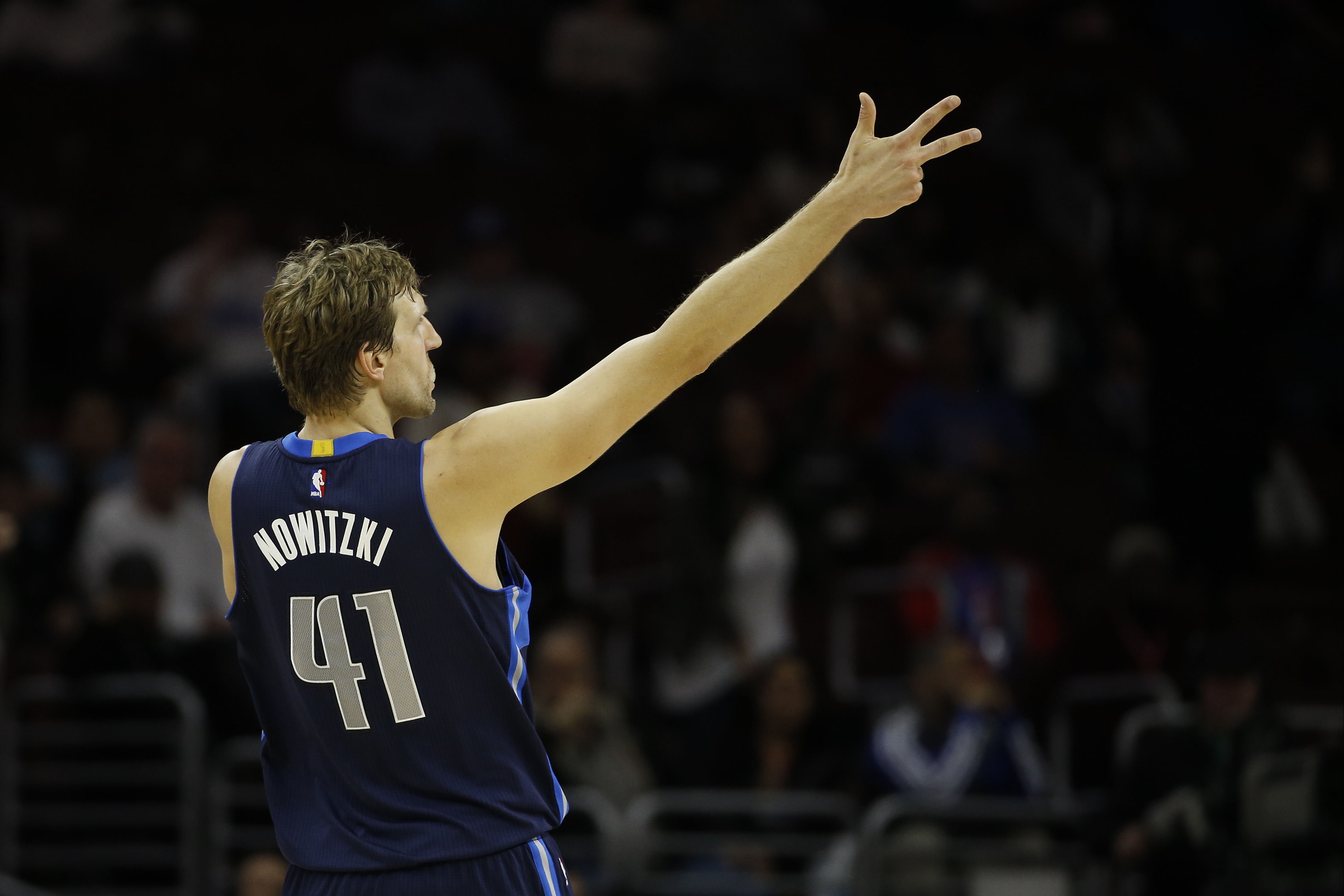 Dirk Nowitzki just passed Dominique Wilkins for 13th place all time in field goals.
