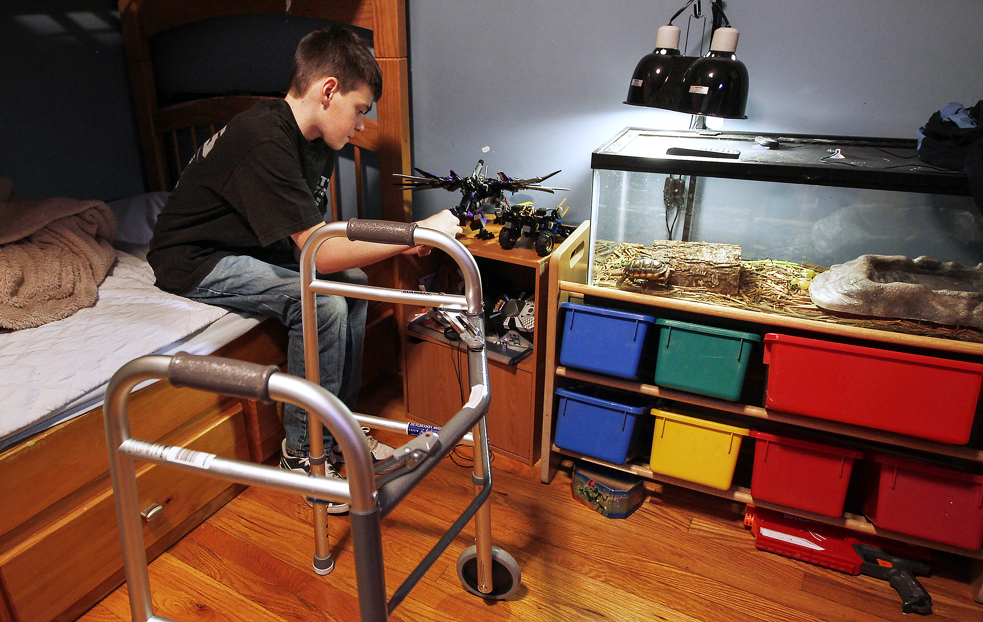 Researchers are looking at the possible connection between viruses and limb weakness in some young people.