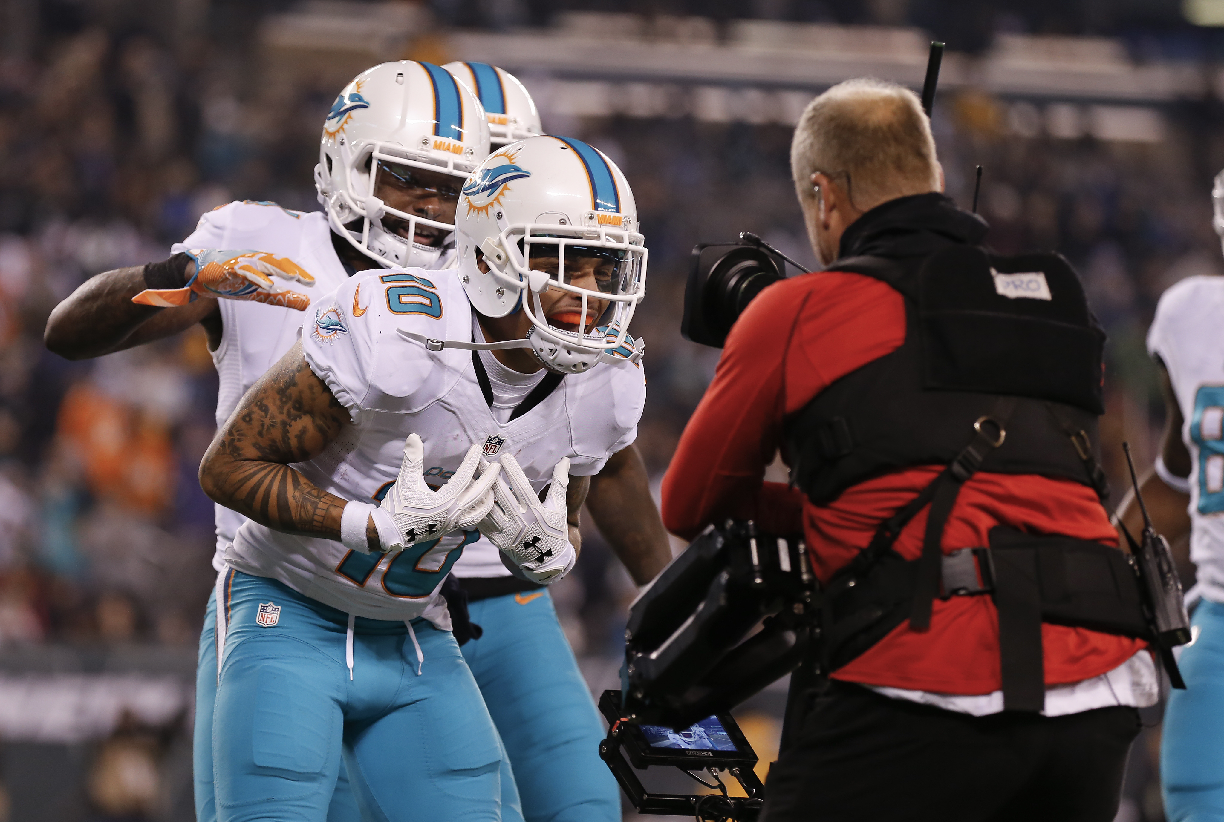 The Dolphins were flagged for a league-high 11 unsportsmanlike conduct penalties last season.