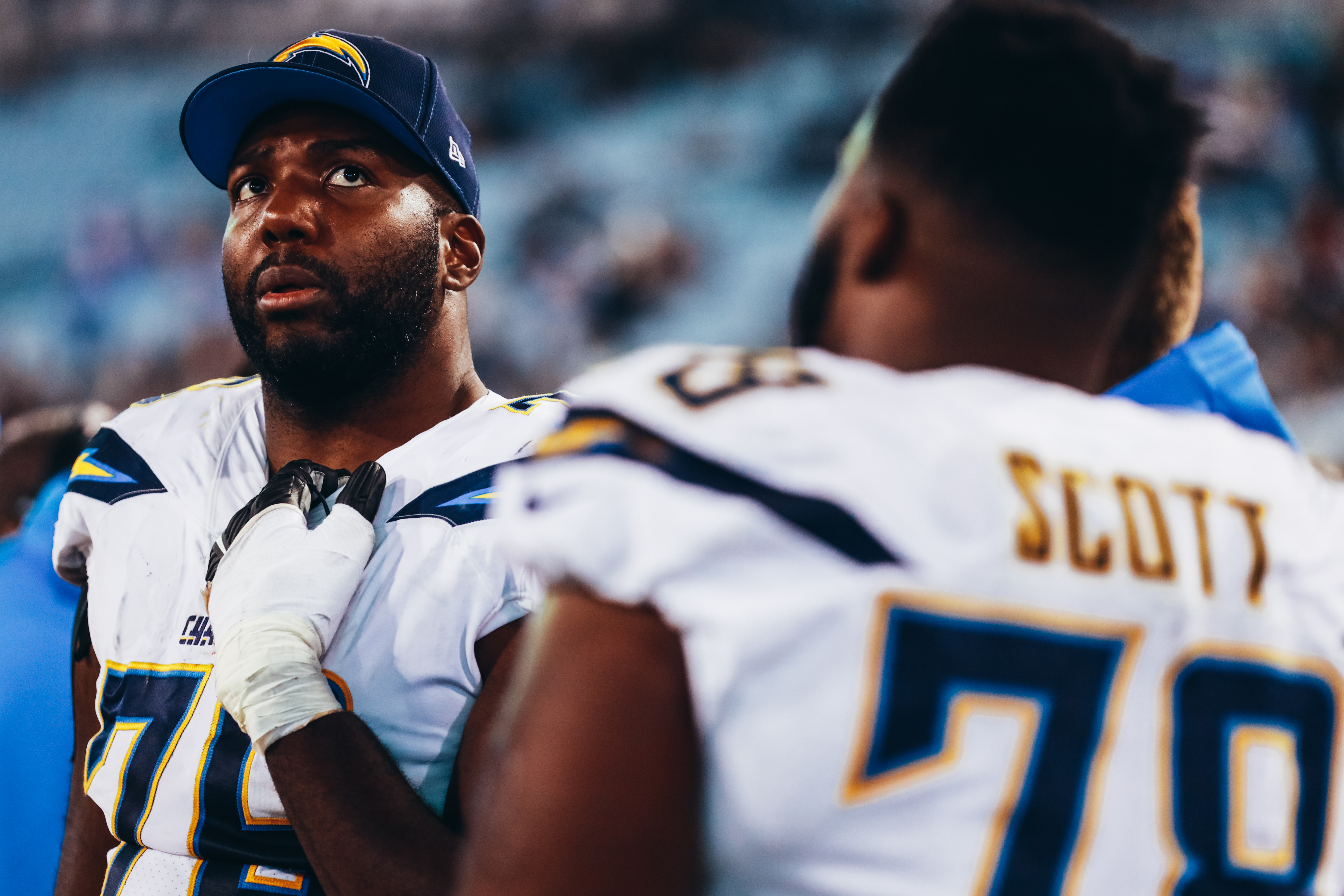 Chargers offensive tackle Russell Okung filed a charge against the NFLPA of unfair labor practices.