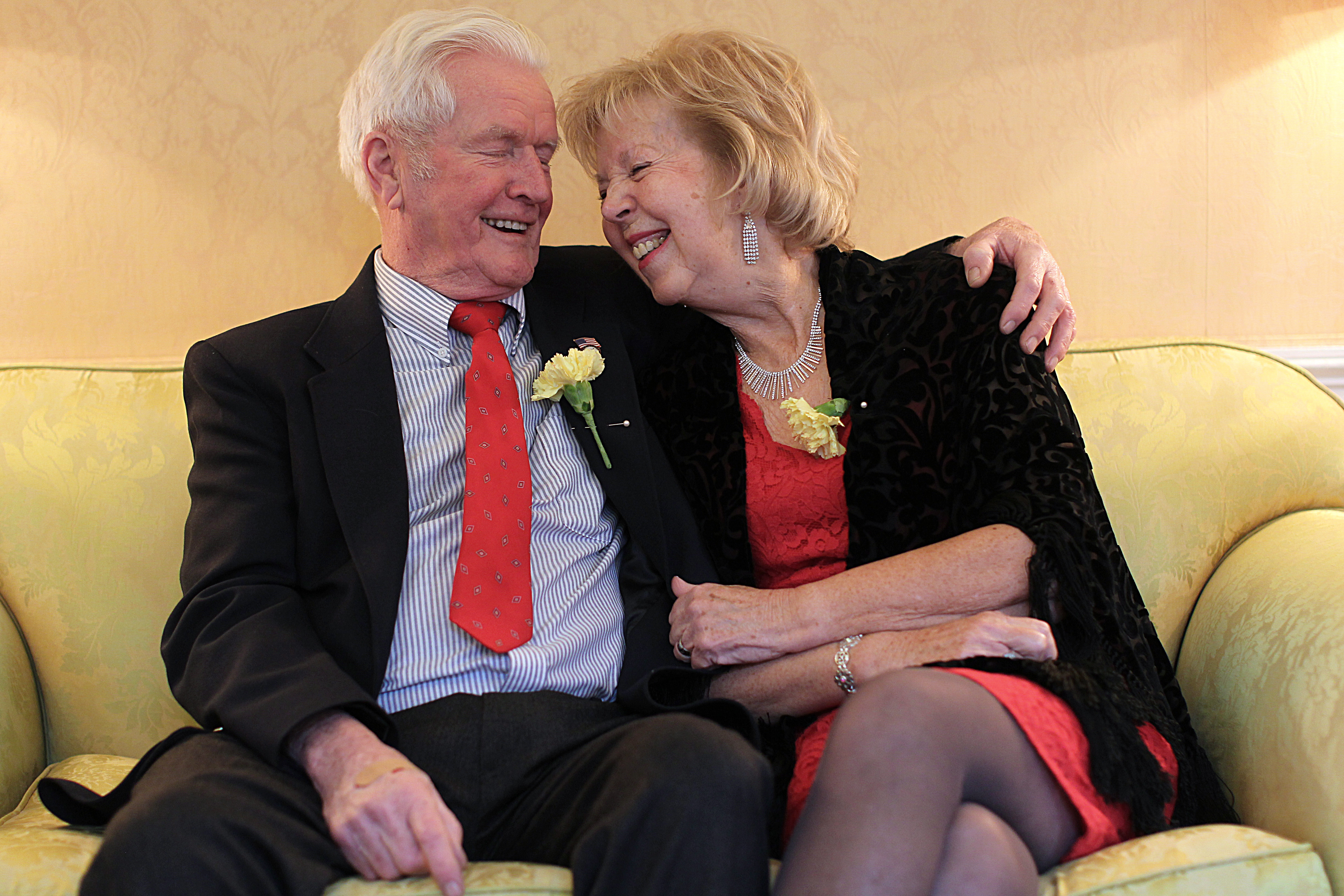 Bill and wife Ann Downey