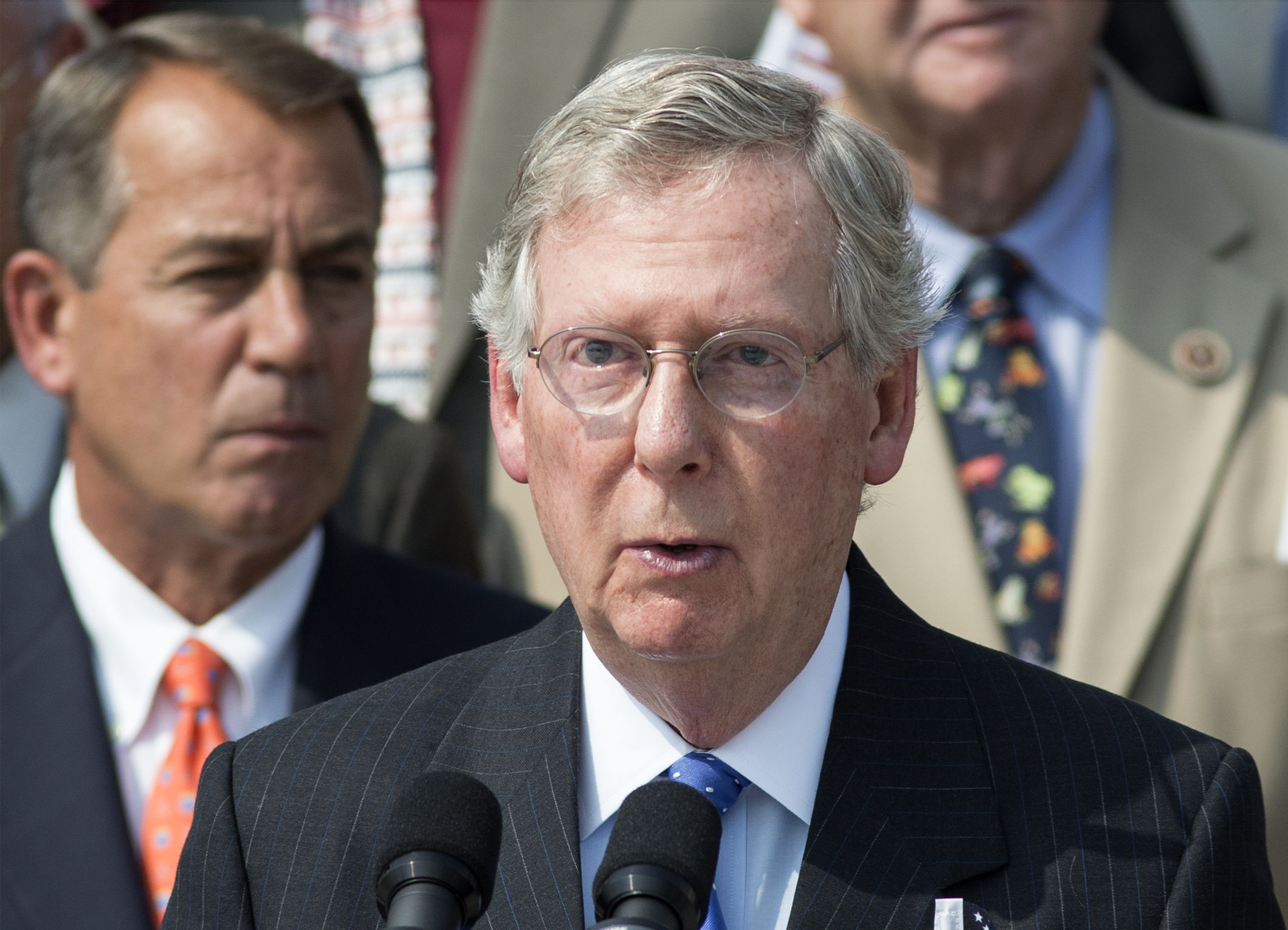 “The president’s decision today is an escalation of the war on coal. . . . I will file a resolution of disapproval . . . to ensure a vote to stop this devastating EPA rule,” said Senate minority leader Mitch McConnell.