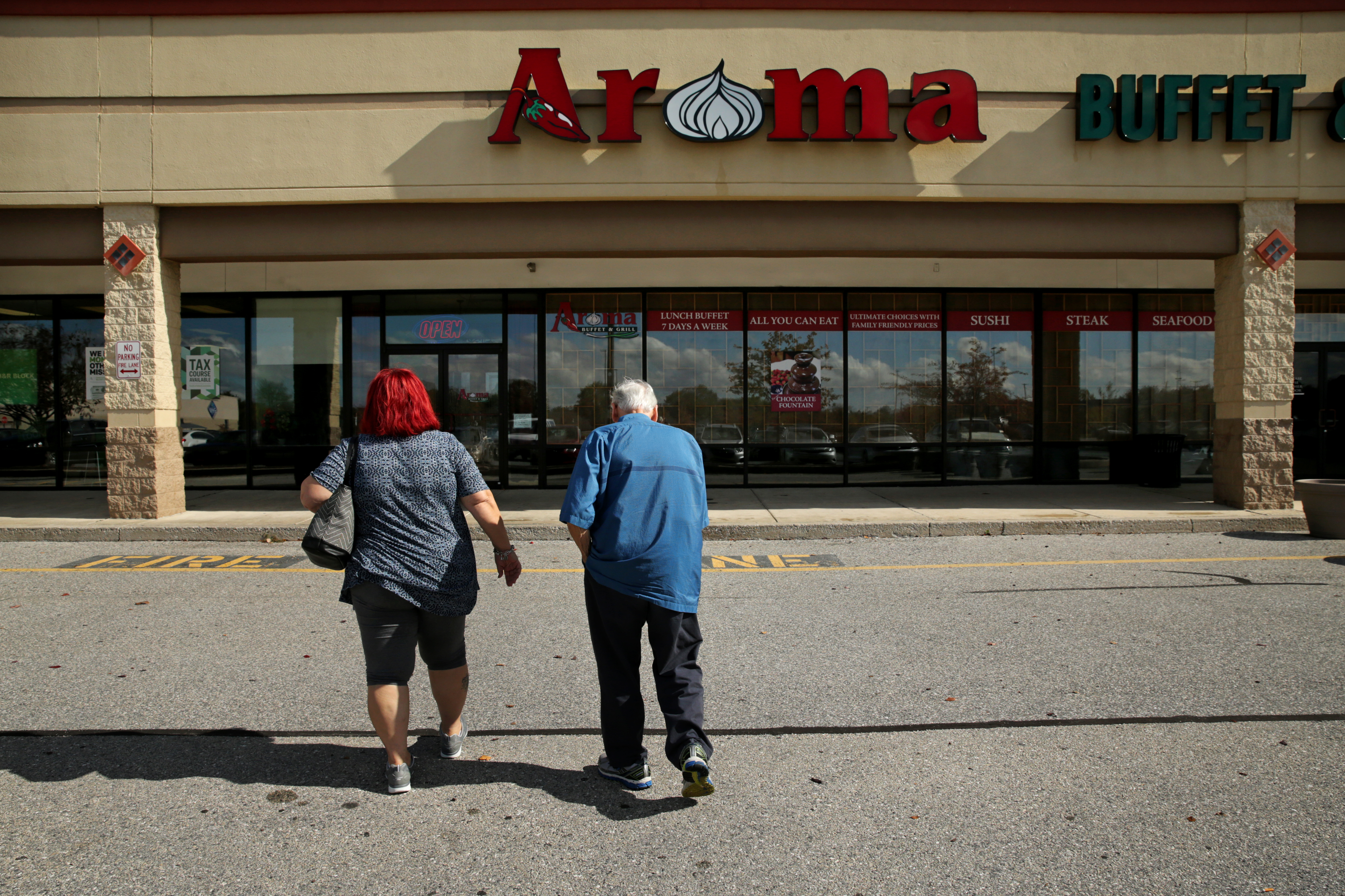 Customers walked into the Aroma Buffet, where some immigrants who worked in the kitchen and often served ICE agents were later arrested. The owner had to shut down, then sold the business.