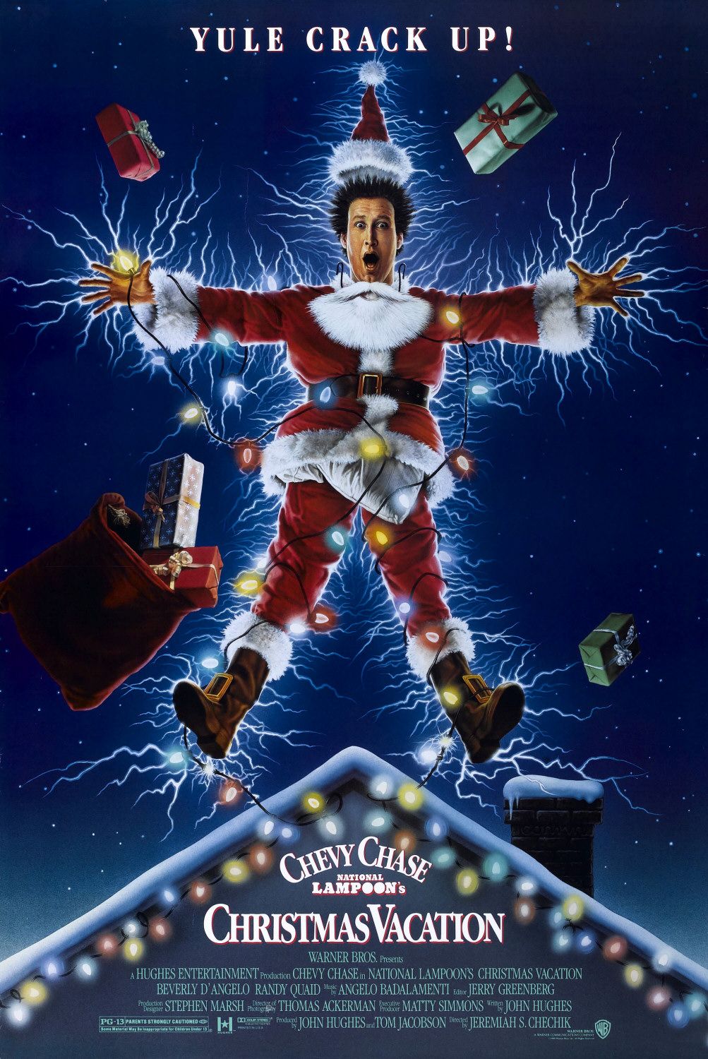 Chevy Chase starred in “National Lampoon’s Christmas Vacation.”