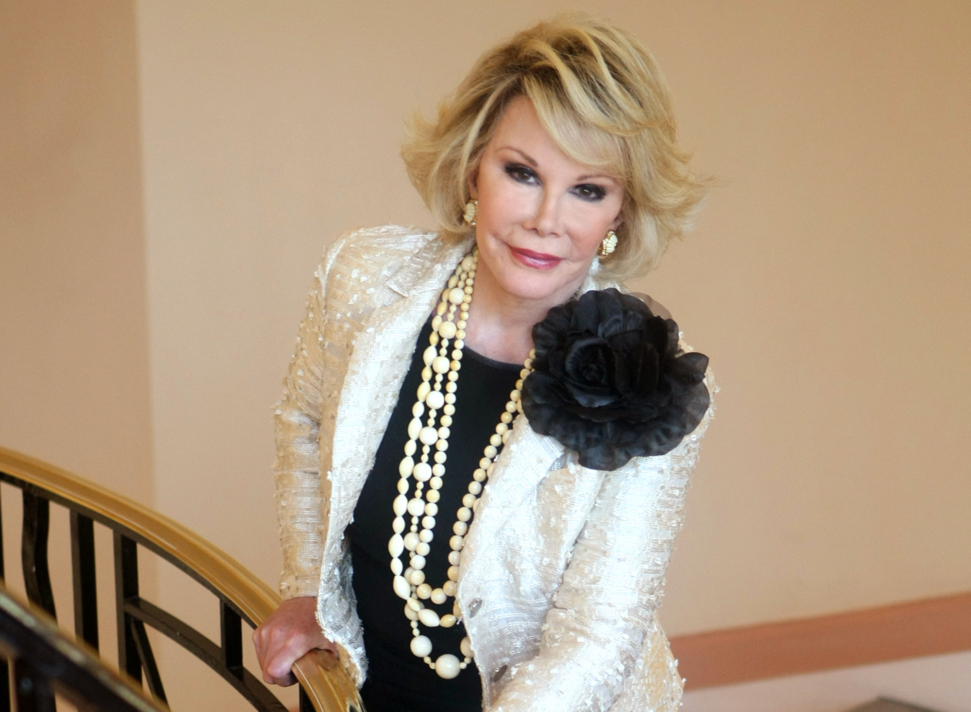 The late comedian Joan Rivers.