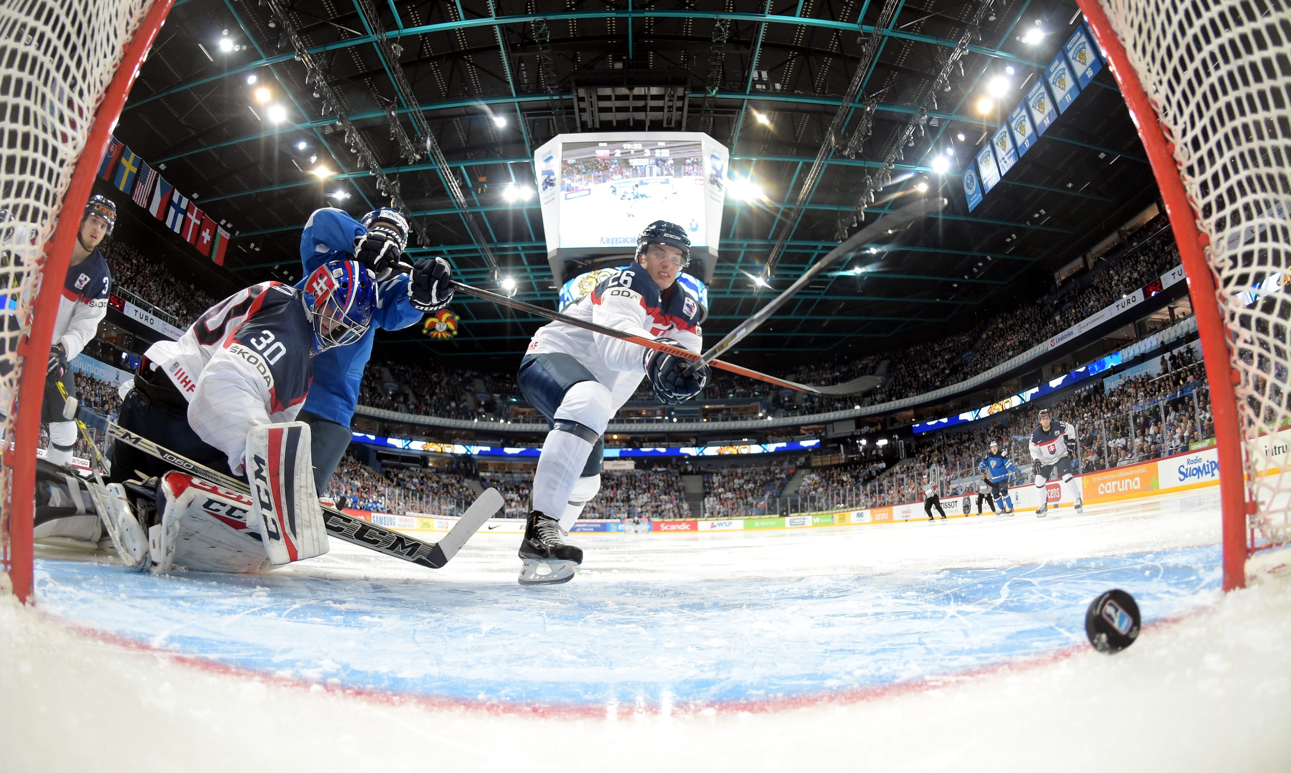 Sebastian Aho scored three goals and four assists during the World Championship.