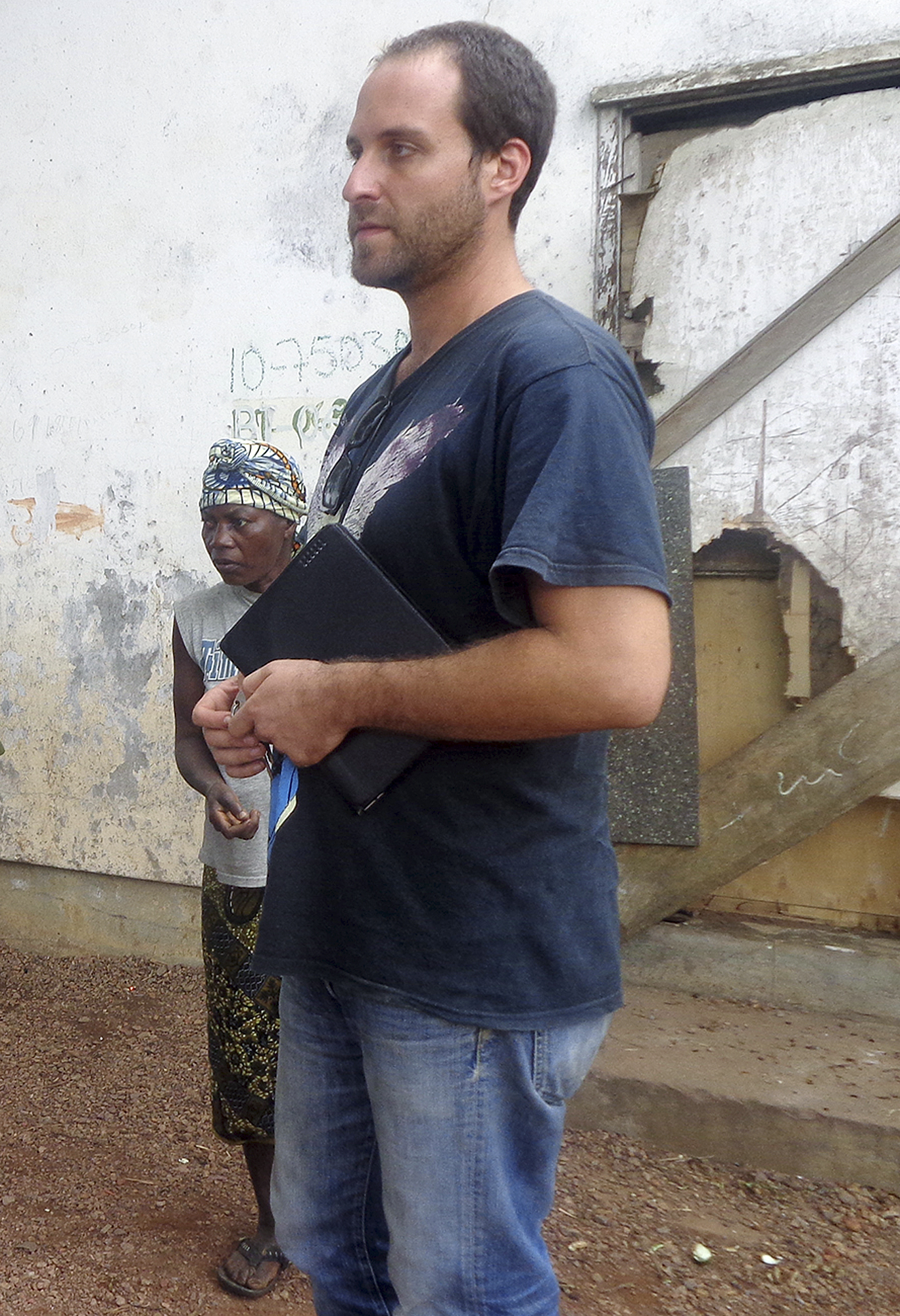 Ashoka Mukpo speculated that he “must have touched something and not chlorinated fast enough” while in Liberia.