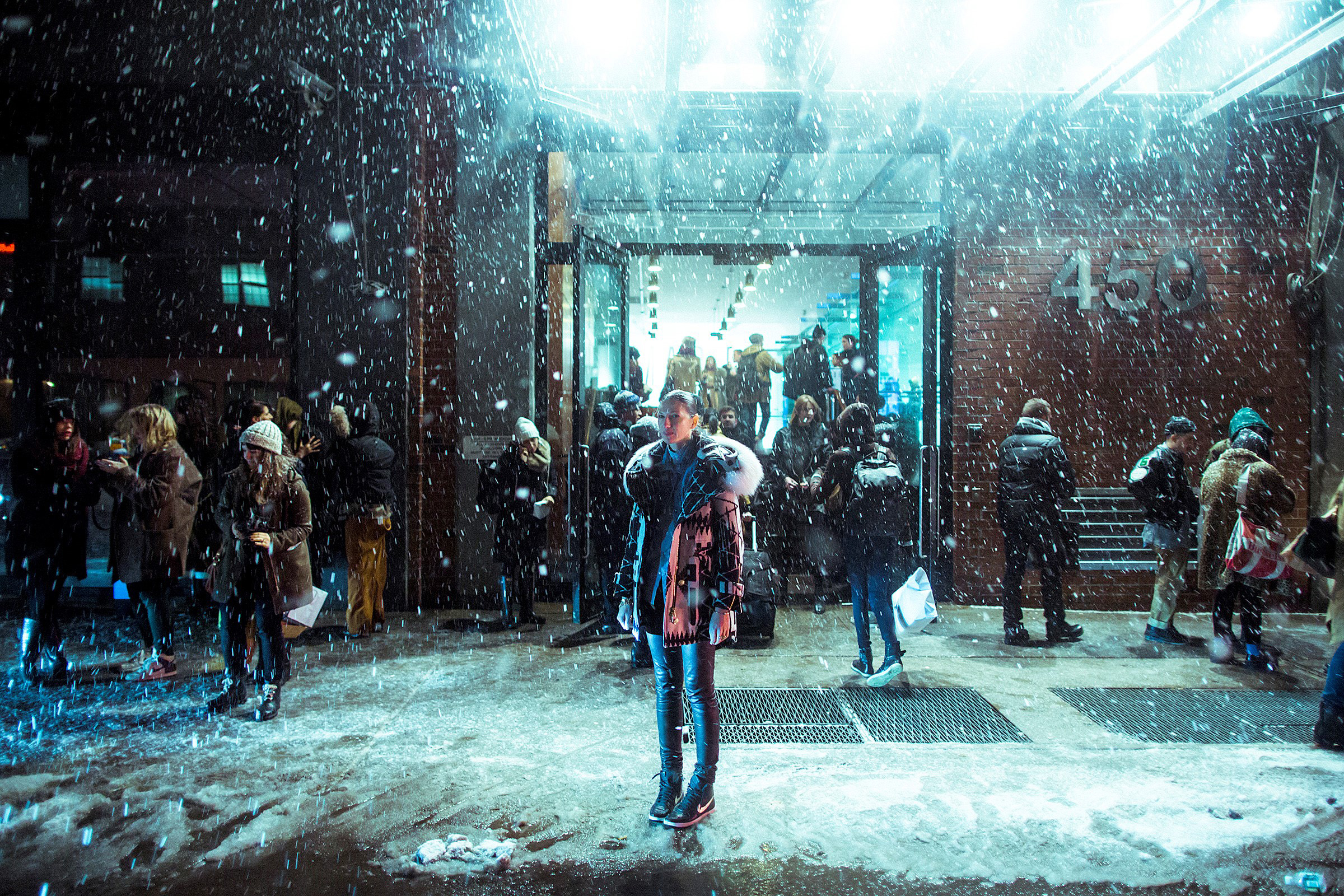Photo by Bryan Derballa in the exhibit New Visionaries: Photographers Who Bridge Art + Commerce at Mount Ida College.