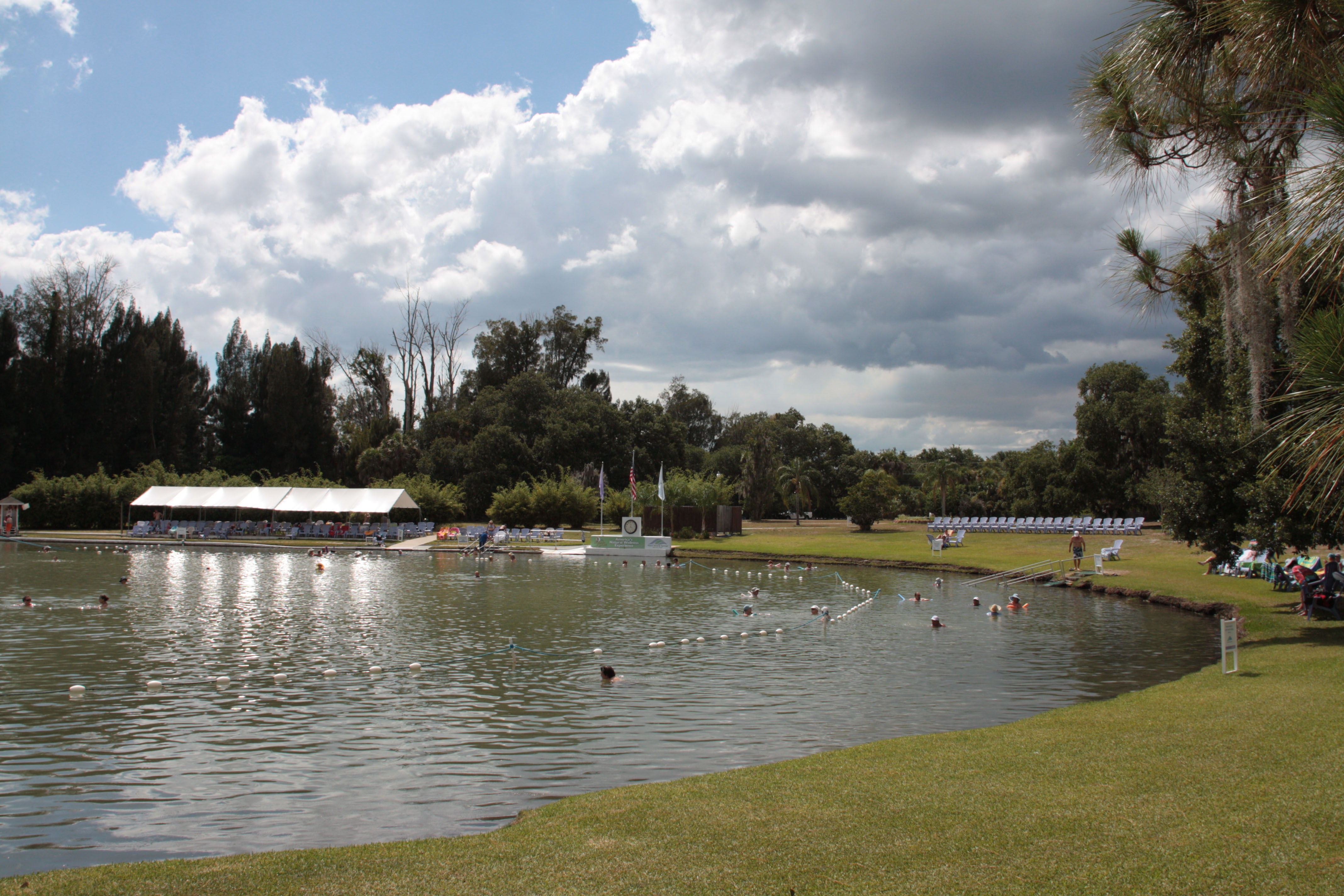 The archeologically significant Warm Mineral Springs.