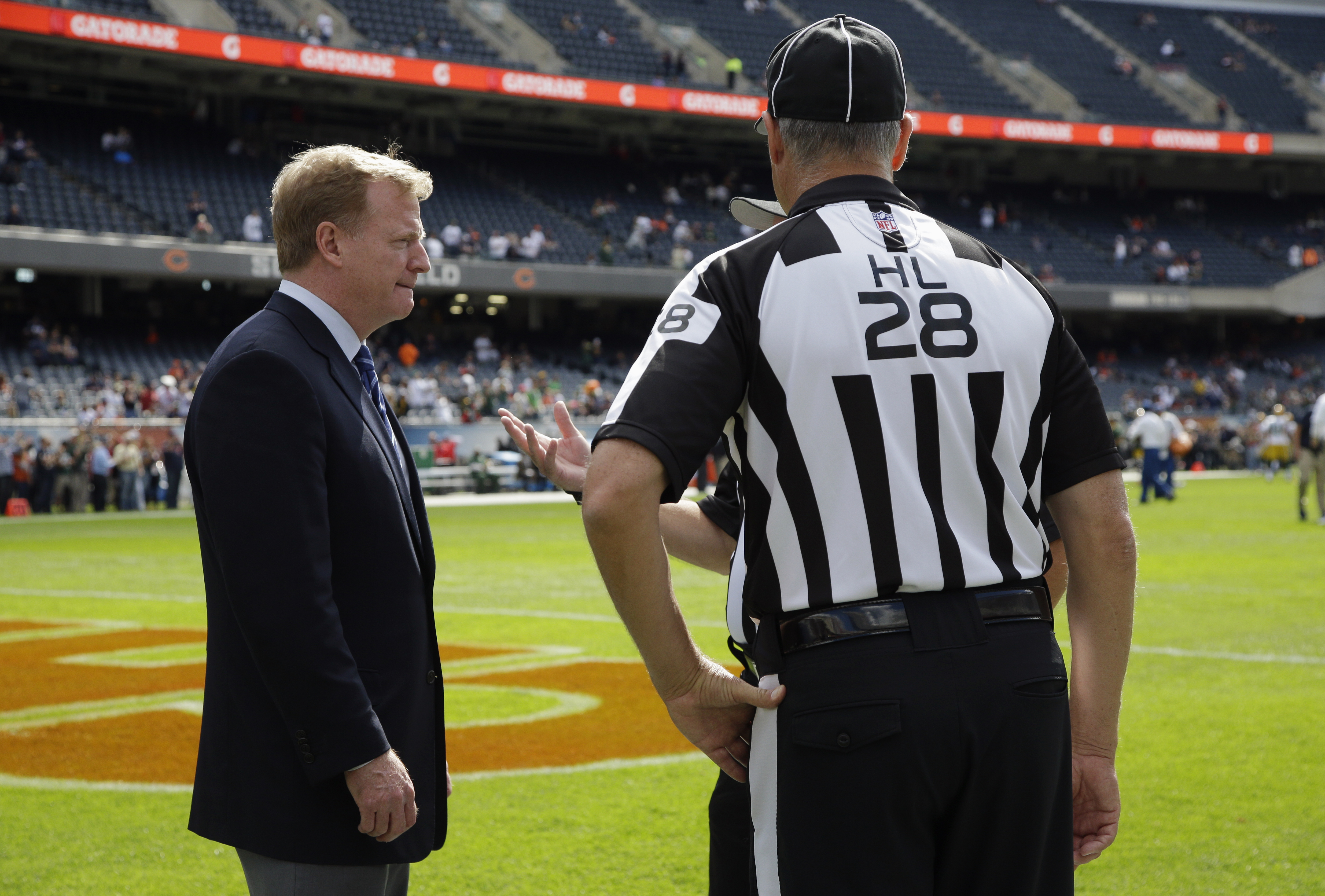 Roger Goodell suggested that the NFL is willing to introduce new technology during this year’s playoffs to help officials get calls correct.