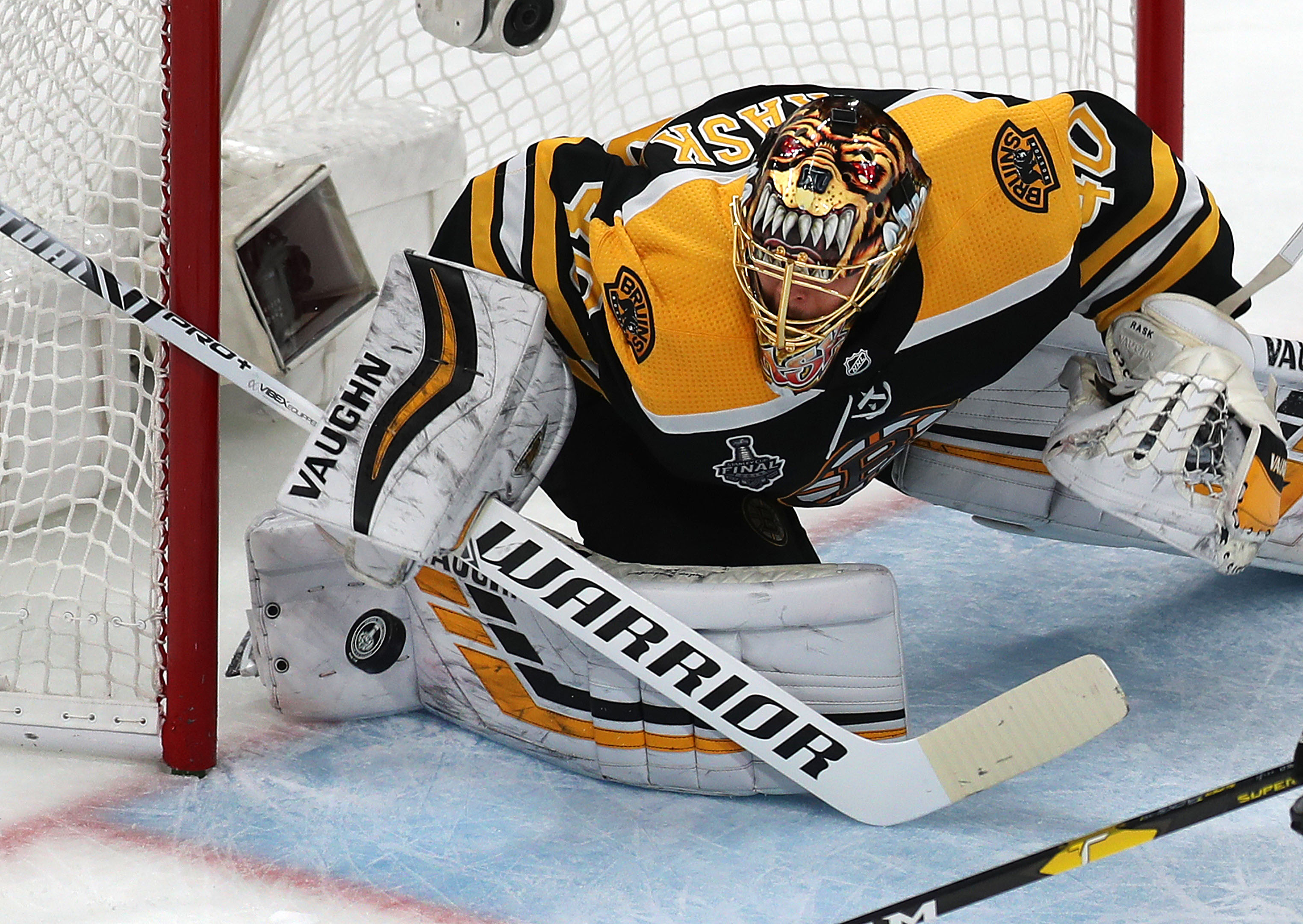 There will be sensors in the pucks Tuukka Rask tries to stop this season as the NHL ramps up its analytics.