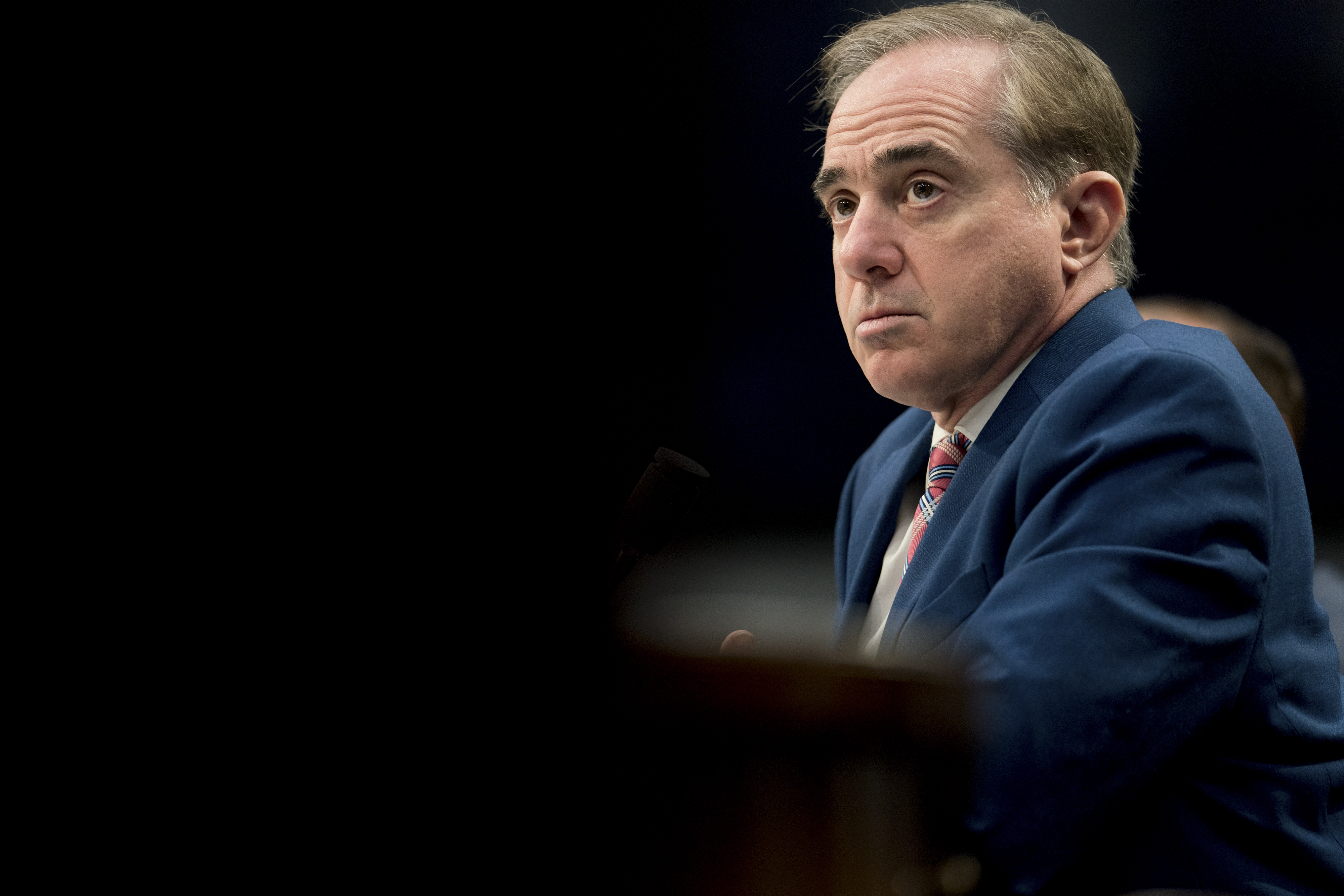 Former Veterans Affairs Secretary David Shulkin.