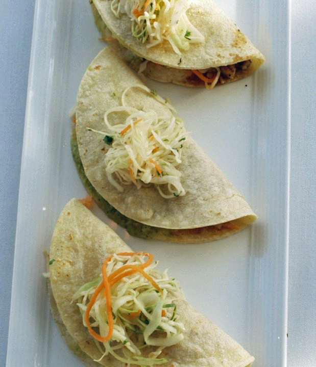 CafeTeria, where the mahi mahi tacos are a favorite.