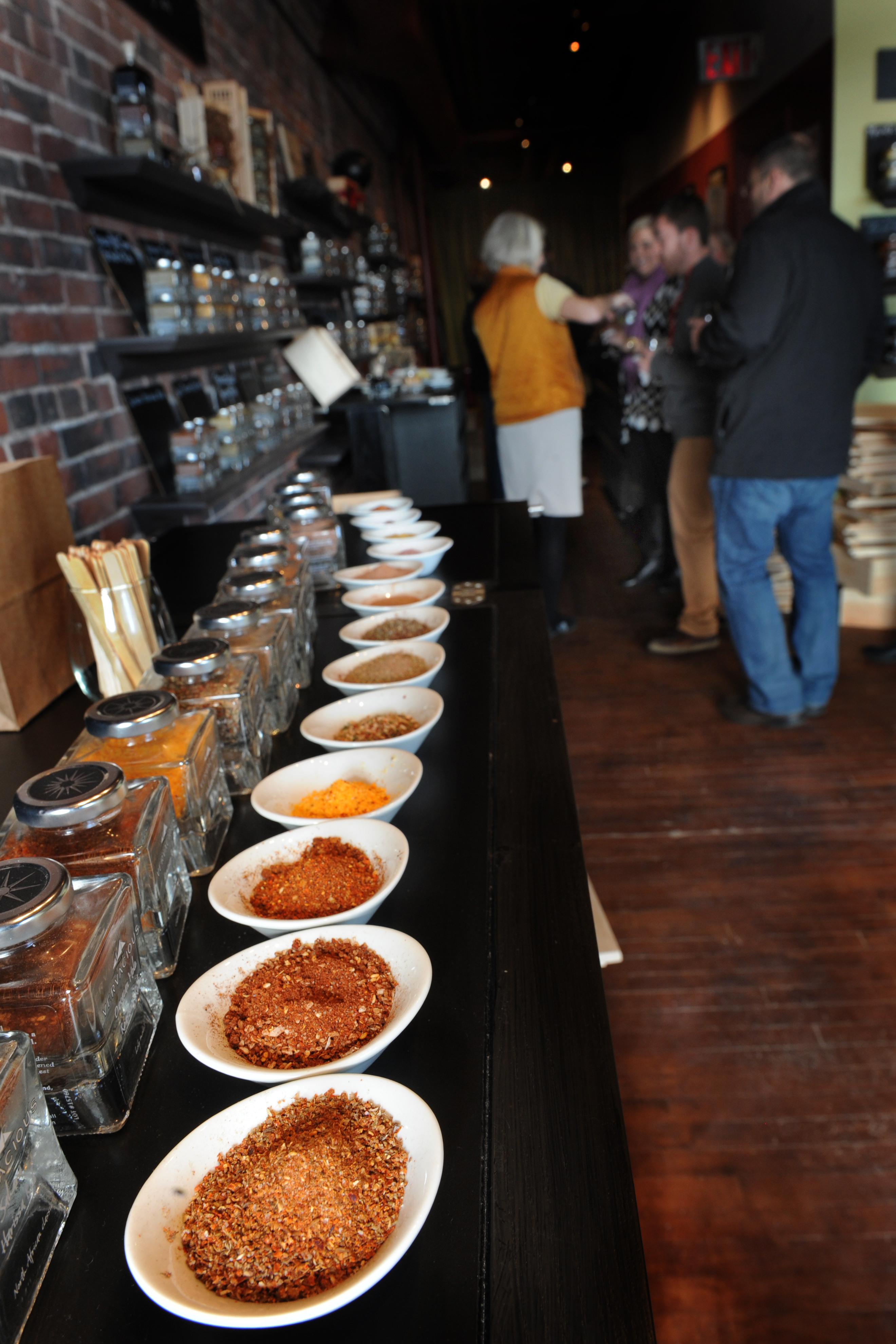 The Bagg’s Maine Foodie tourists can sample an array of mixes and rubs at Vervacious that reflects cuisines from around the world.