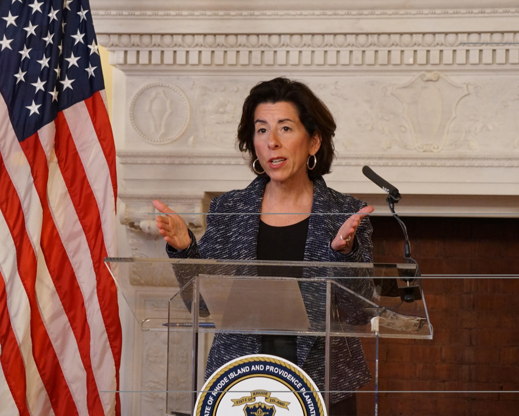 Governor Gina Raimondo announced she is lifting Rhode Island's stay-at-home order, effective May 9.
