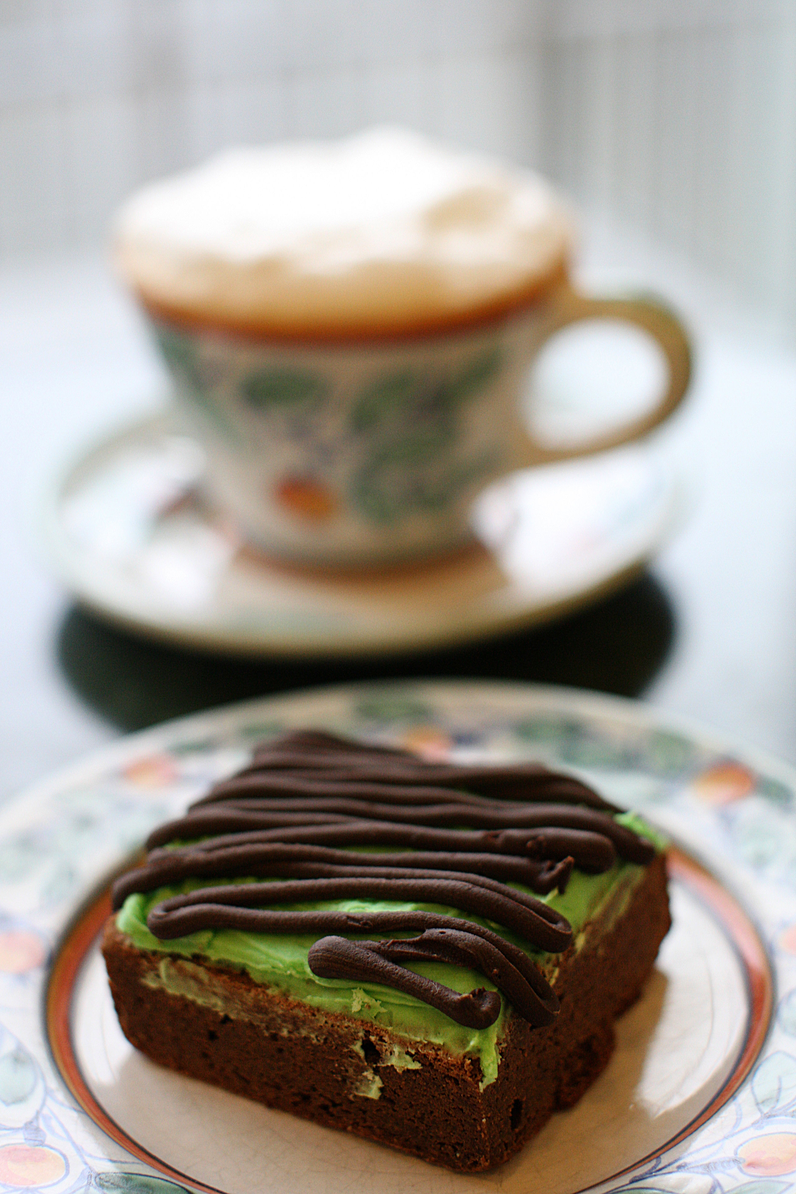 One of the cafe’s jumbo desserts.