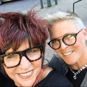 Ilene Mitnick, at left, and Alli Baldwin