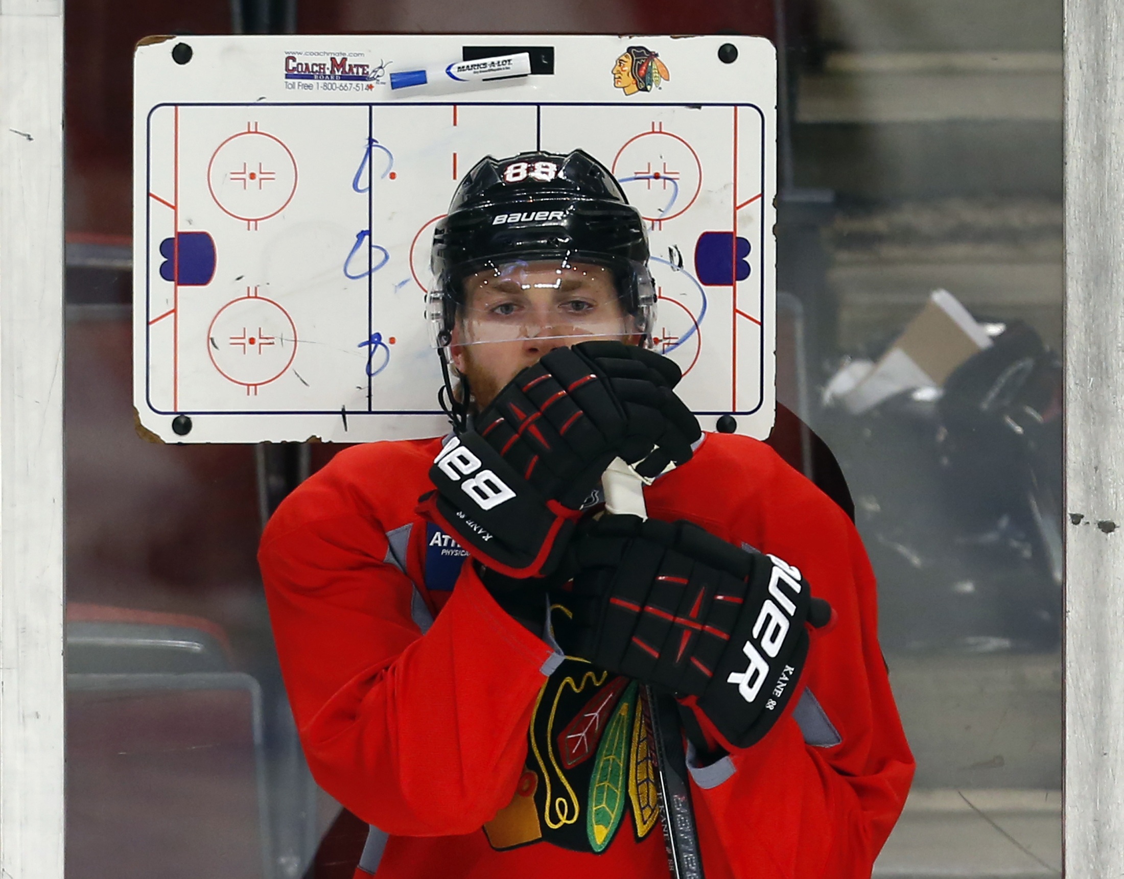 “I’m a player that wants the puck and I’m a better player when I have it,’’ said Kane.