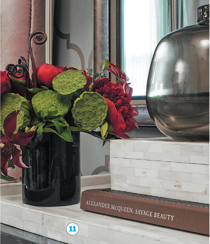 The clients are Indian, so we tried to pull in subtle nods to their culture,” says Rossi.