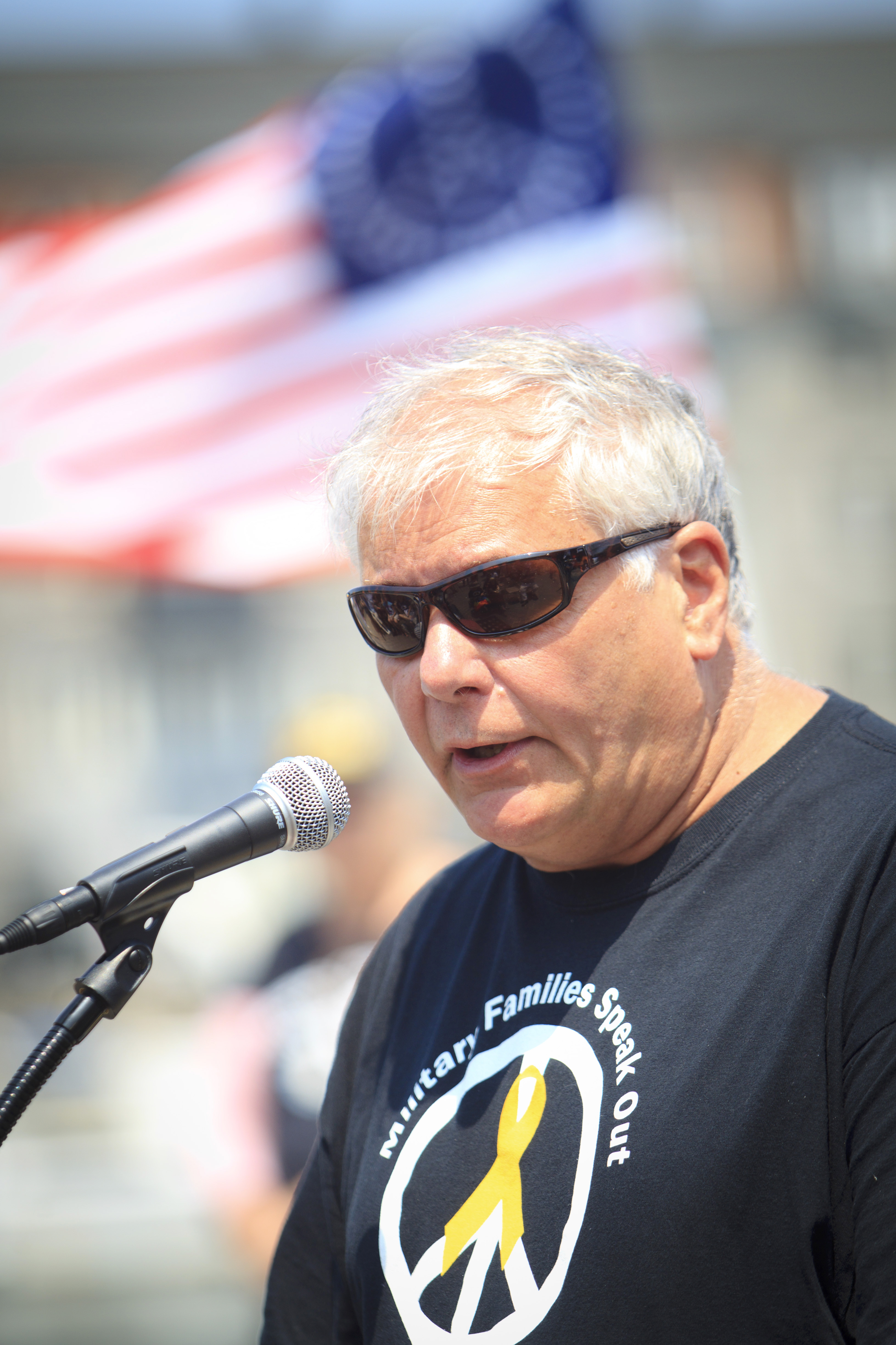Kevin Lucey of Belchertown spoke about the death of his son Jeffrey’ by suicide in 2004.