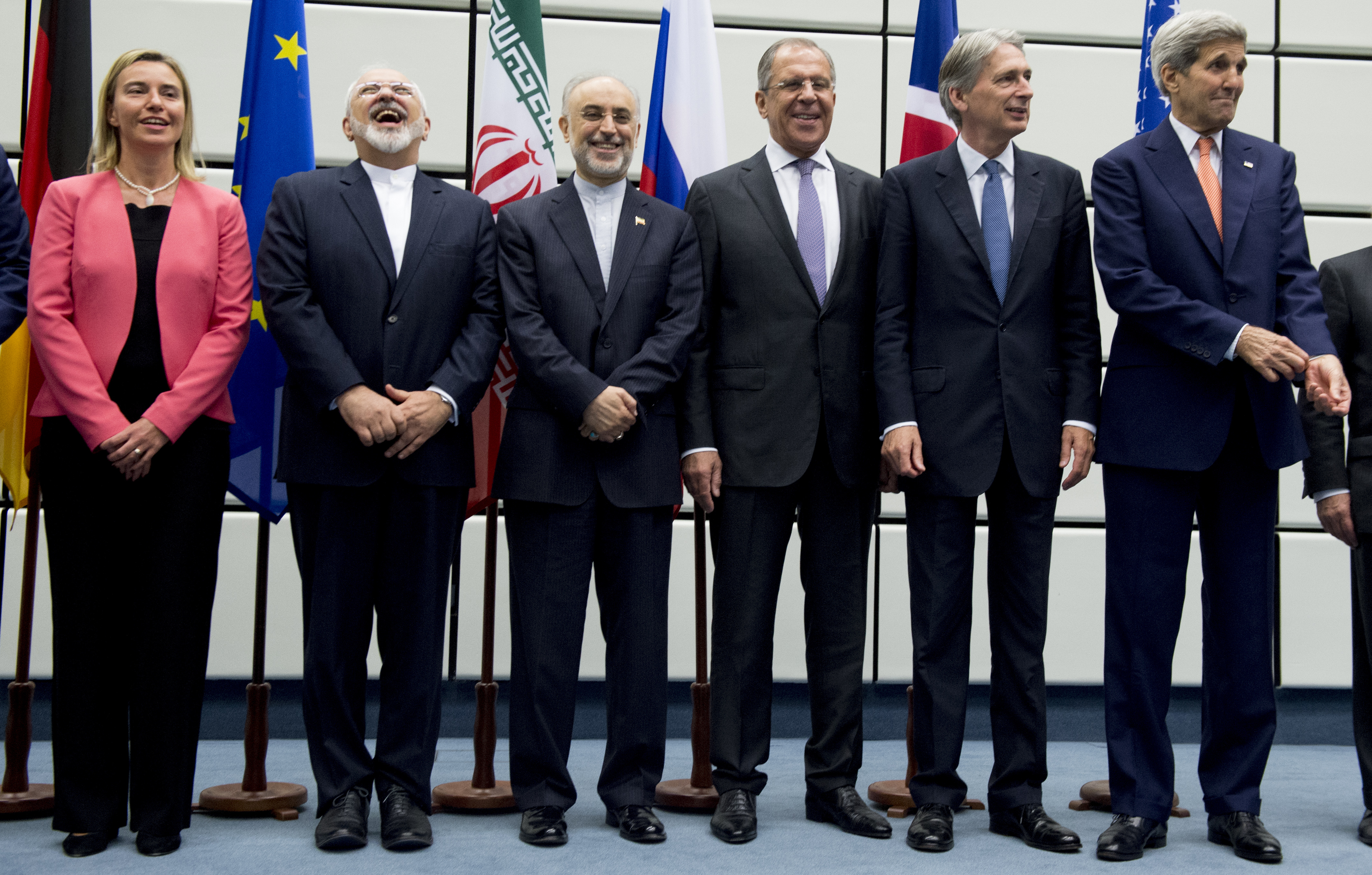 Everyone was smiling Tuesday after an agreement had been reached.