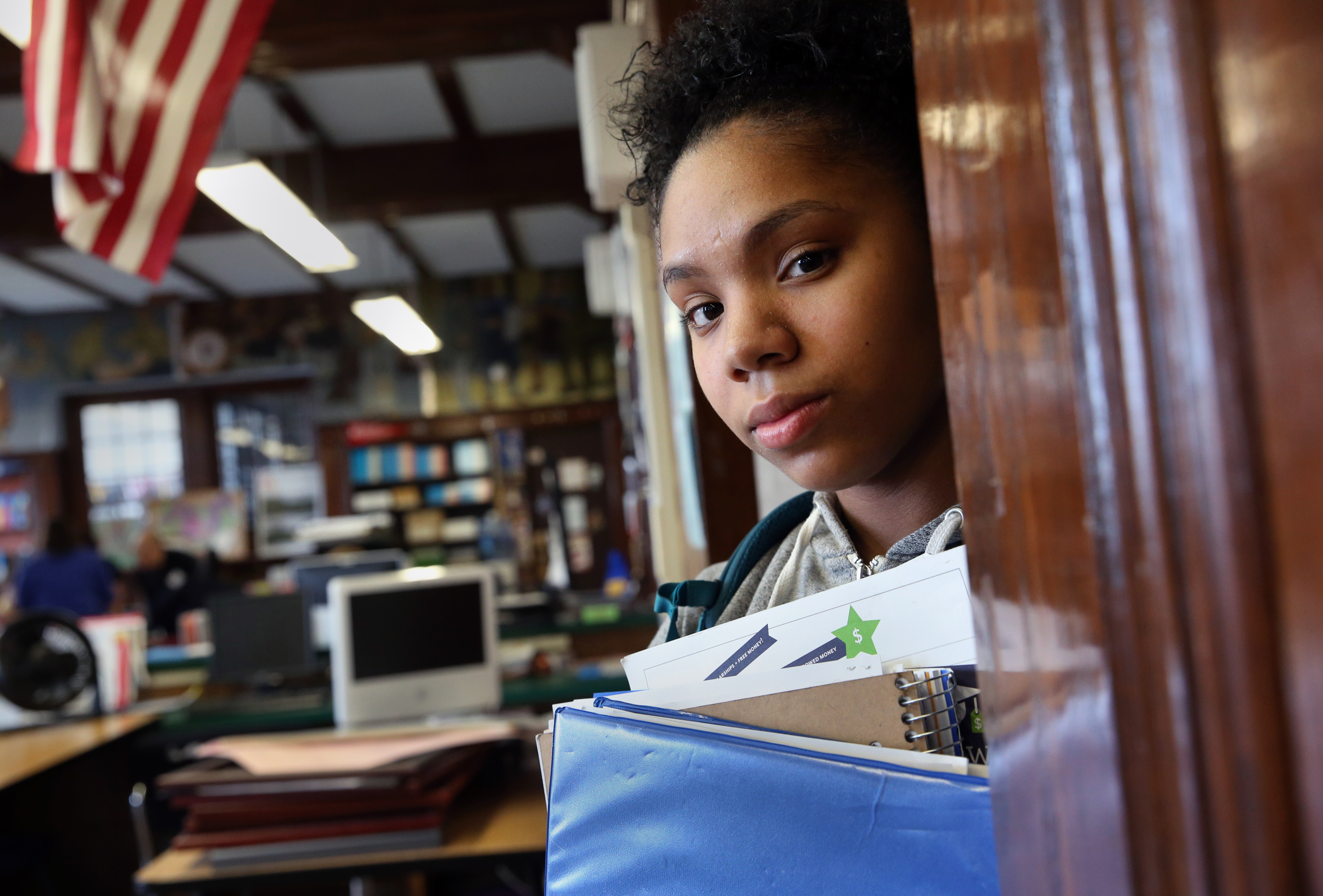 Tiani Ramos will be shouldering most of the cost of her education and wants to take on as little debt as possible.