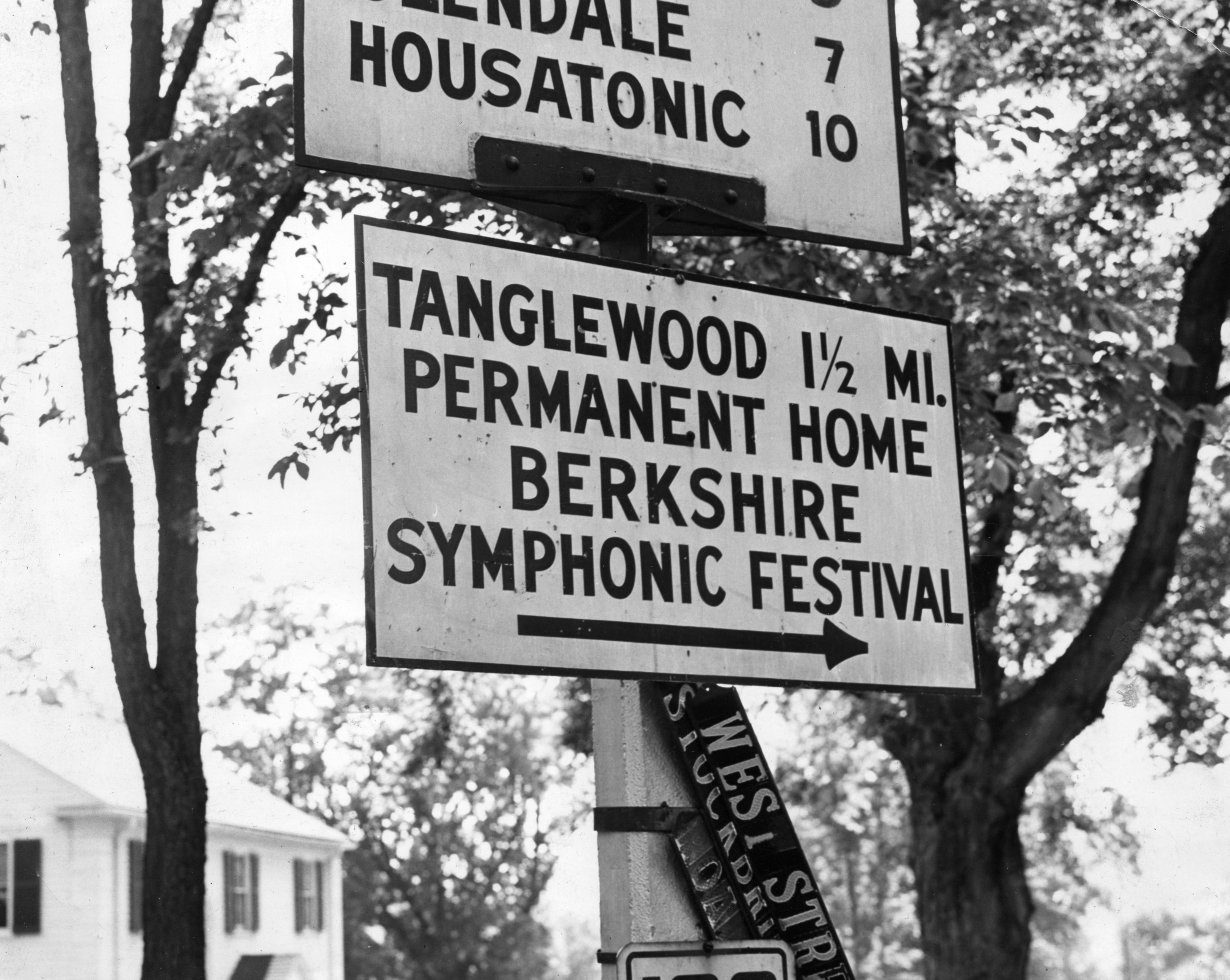 A 1946 photo from the Tanglewood area.
