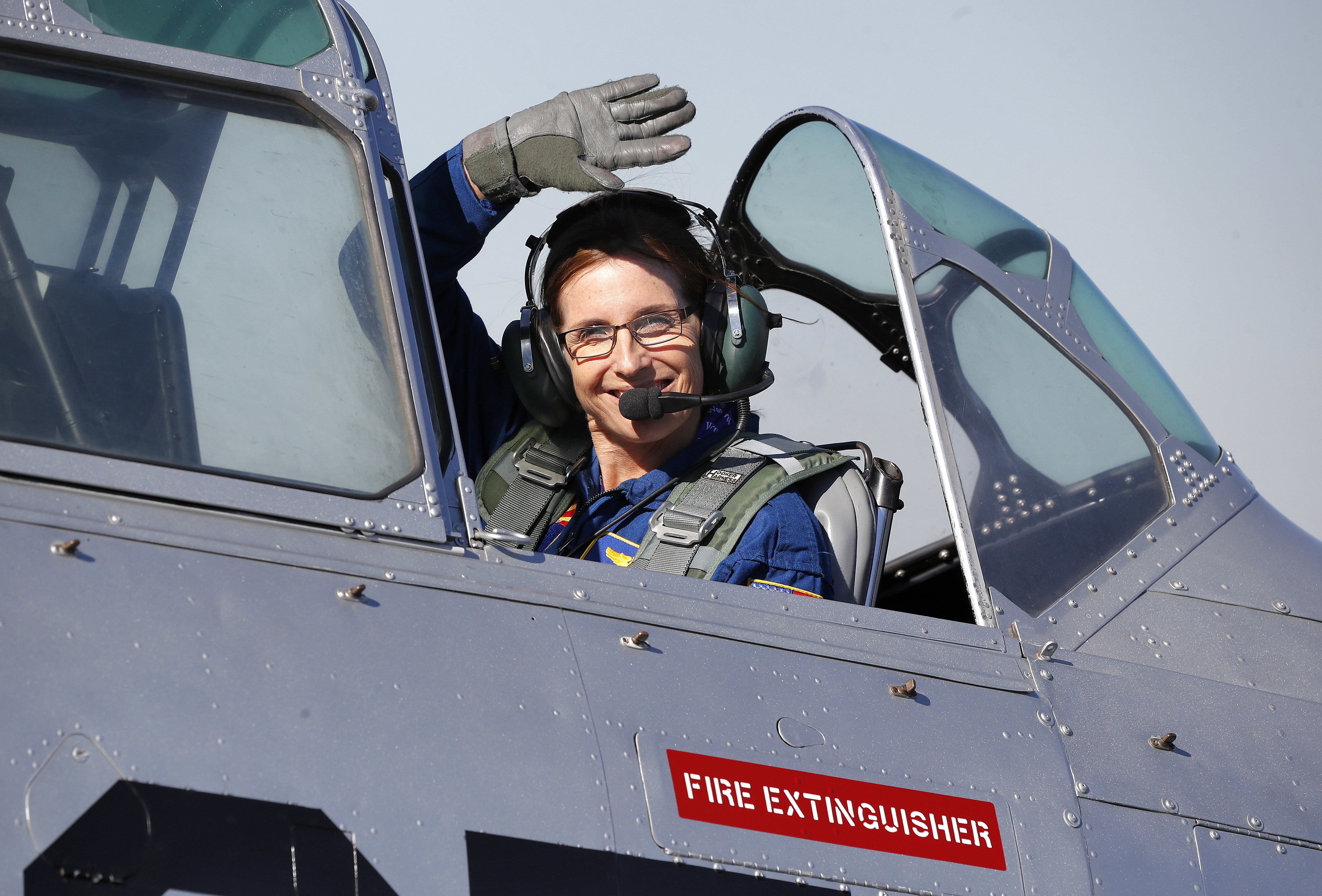 Former Air Force pilot and Arizona US Representative Martha McSally, a Republican running for Senate, tells the GOP to “grow a pair of ovaries.”