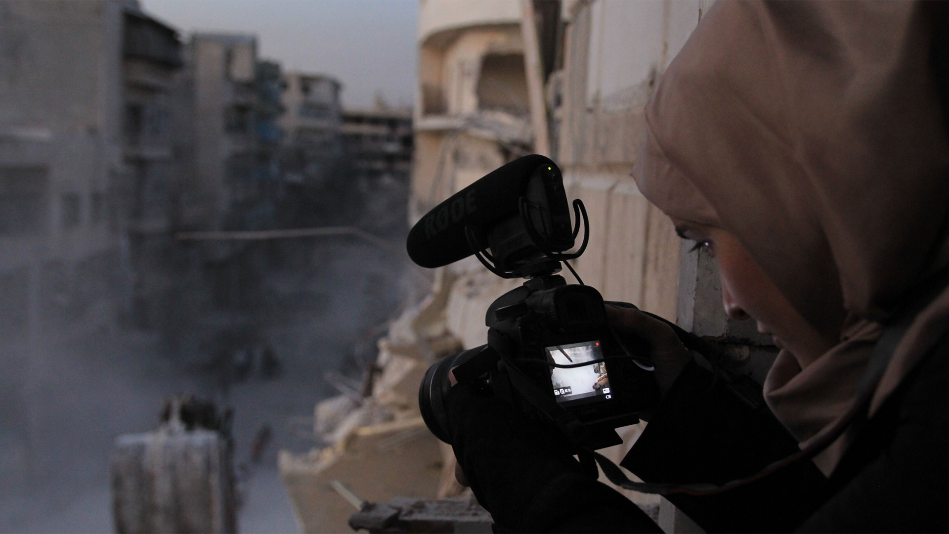 Waad al-Kateab in "For Sama"
