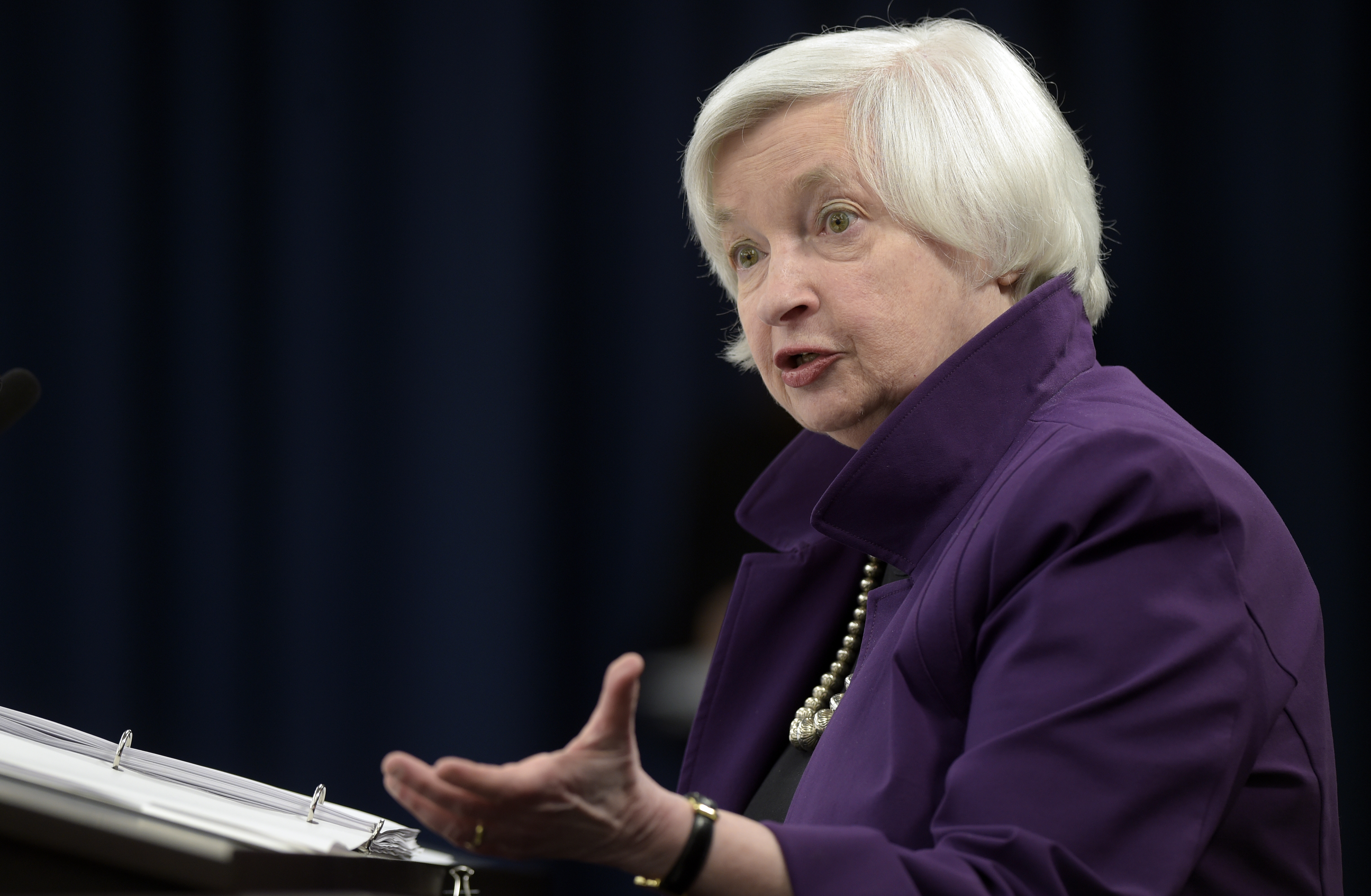 Federal Reserve Chair Janet Yellen.
