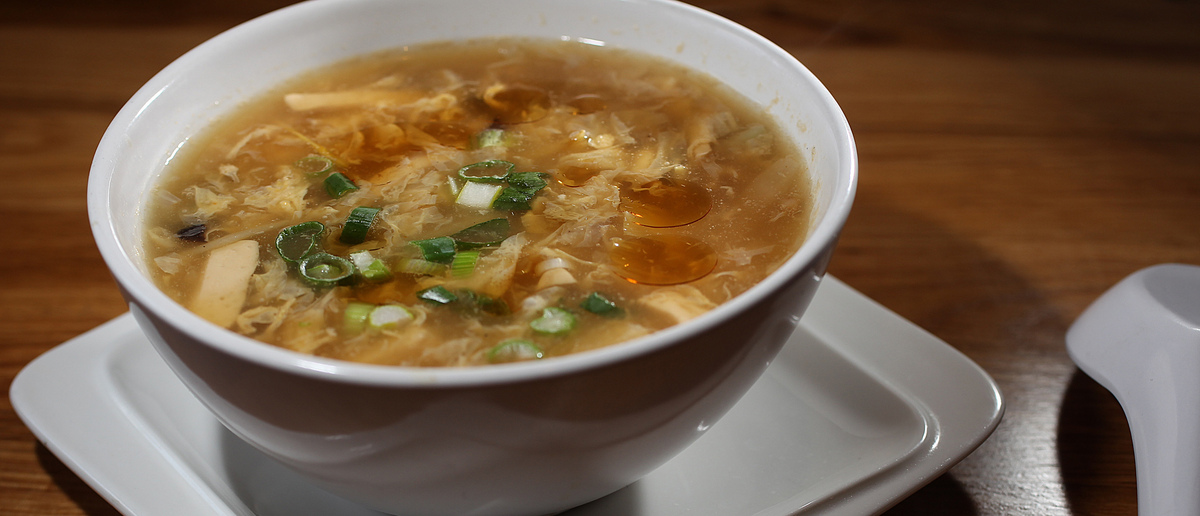 Hot and sour soup from Seven-Star Bistro.