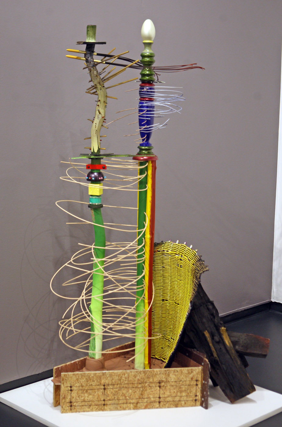 Steve Loar’s “Collateral Damage” is also on display.