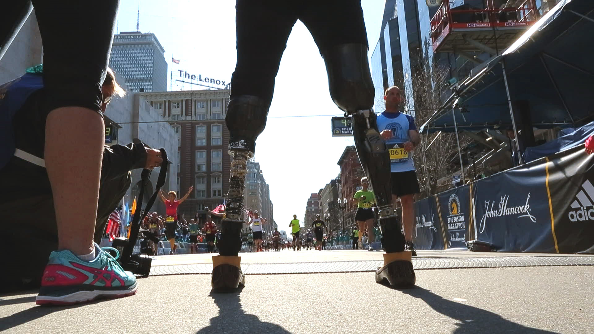 A scene from “Marathon: The Patriots Day Bombing,”