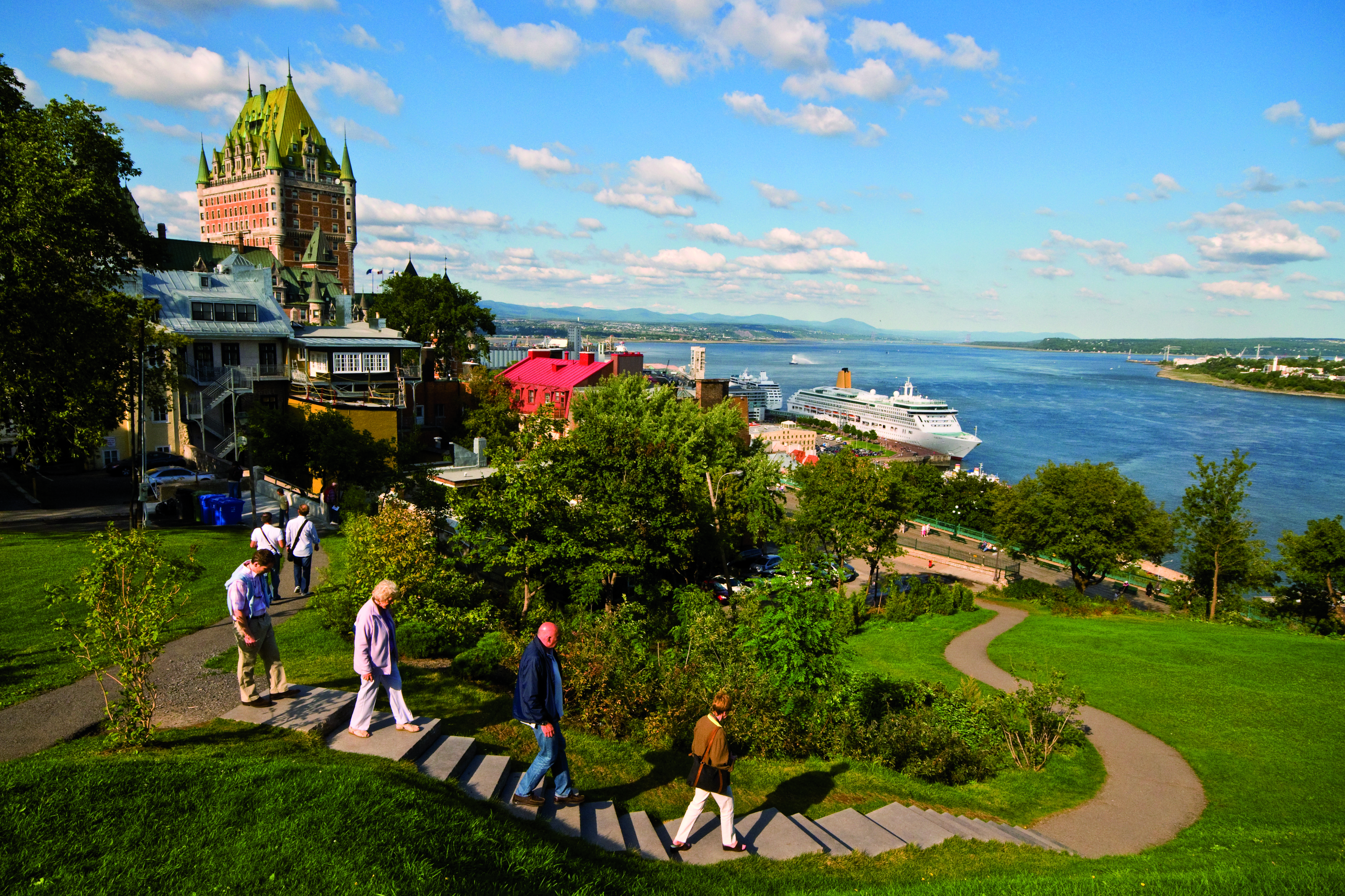 CroisiEurope’s itinerary includes stops in Québec ports of Cap-aux-Meules in the Magdalene Islands, Tadoussac, Saguenay, and the cobblestone streets of Old Québec City.