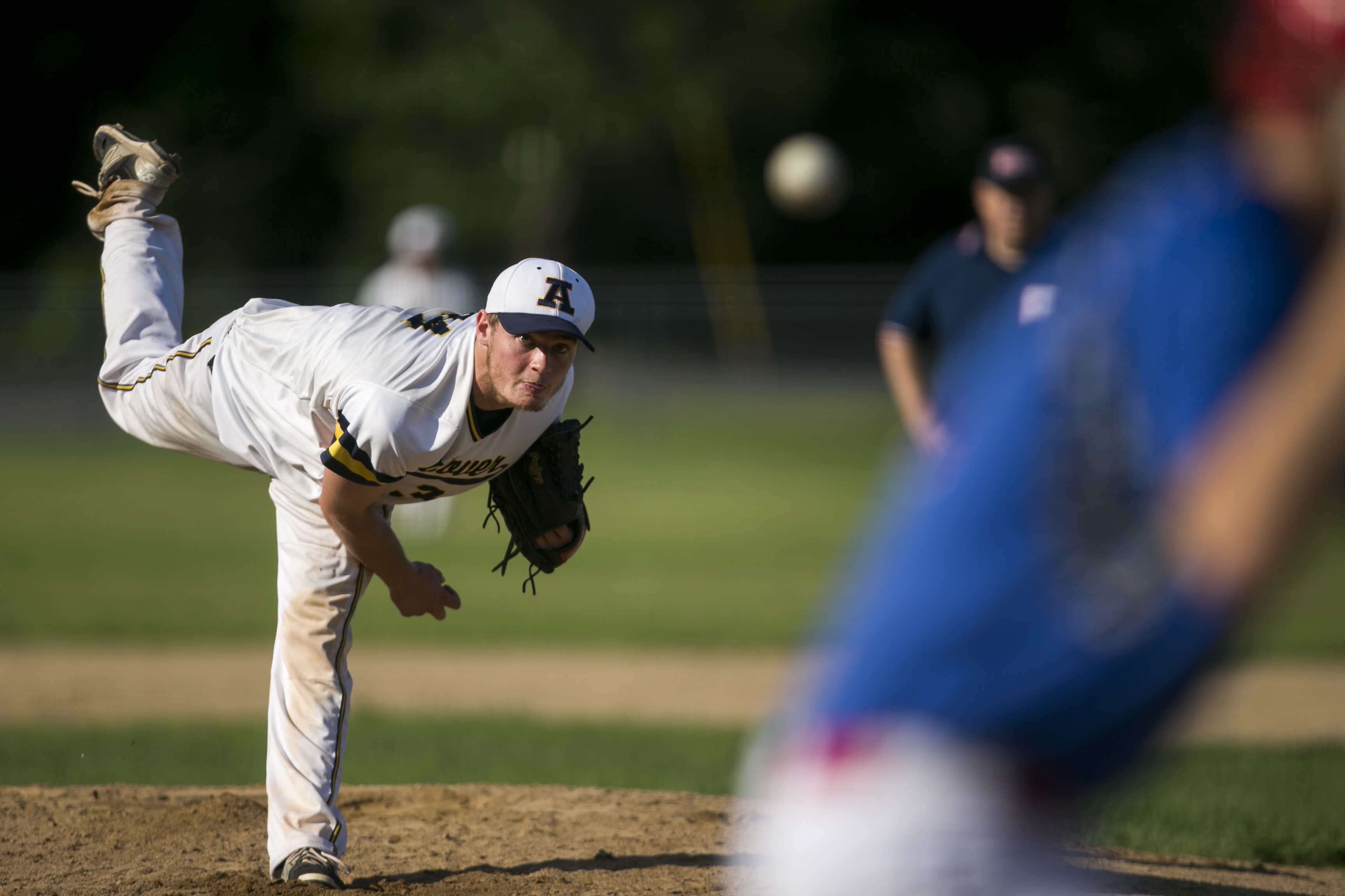 Cedric Gillette was Andover Legion’s ace on the mound.