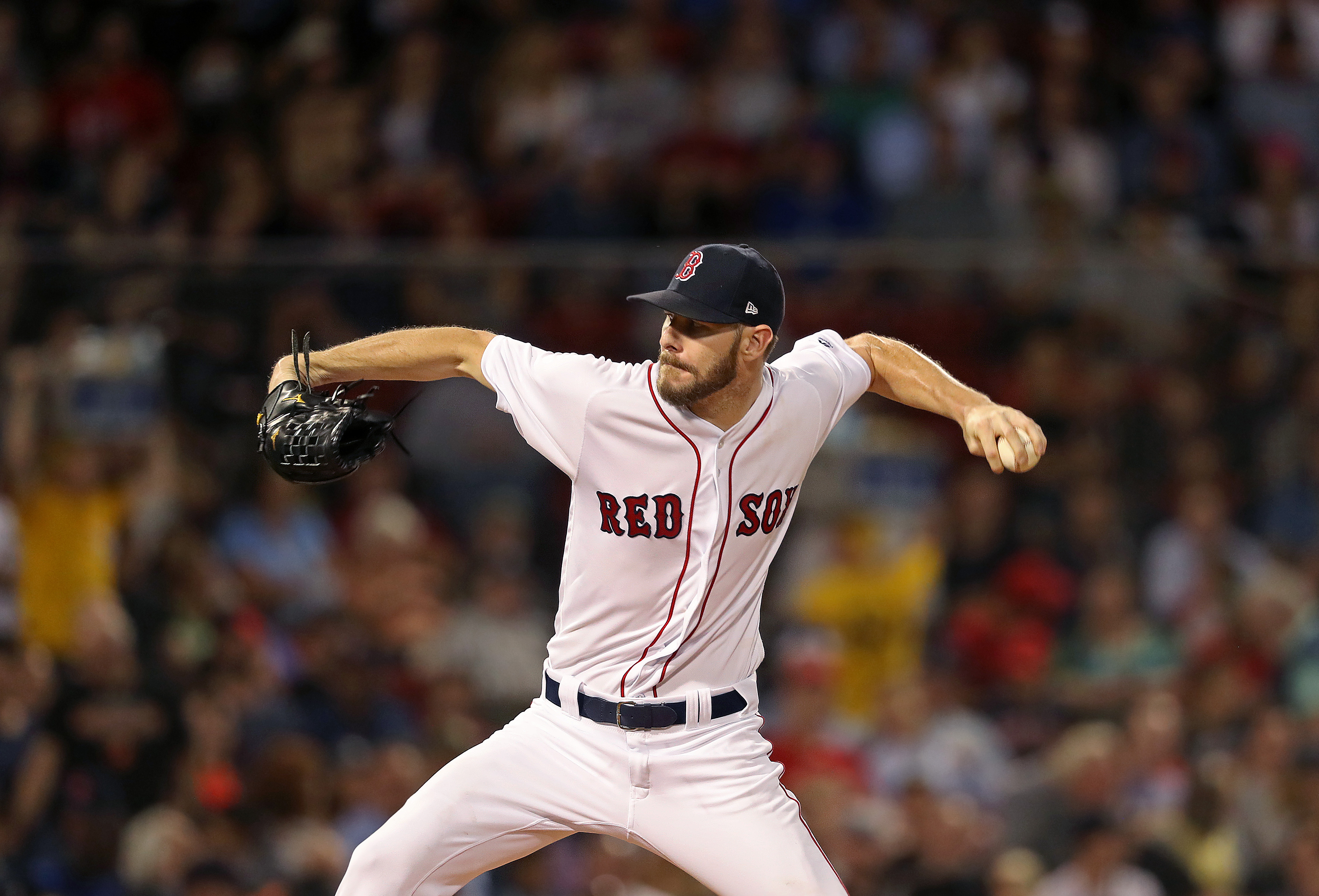 Chris Sale’s $15 million option for the 2019 season has to be resolved within three days of the conclusion of the World Series.