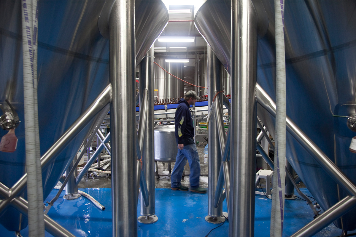 Bear Republic Brewing (above), which produces 75,000 barrels of beer a year, began testing Cambrian’s technology two months ago. The brewery uses 3.5 barrels of water to produce one barrel of beer; the industry average is five or six to one.