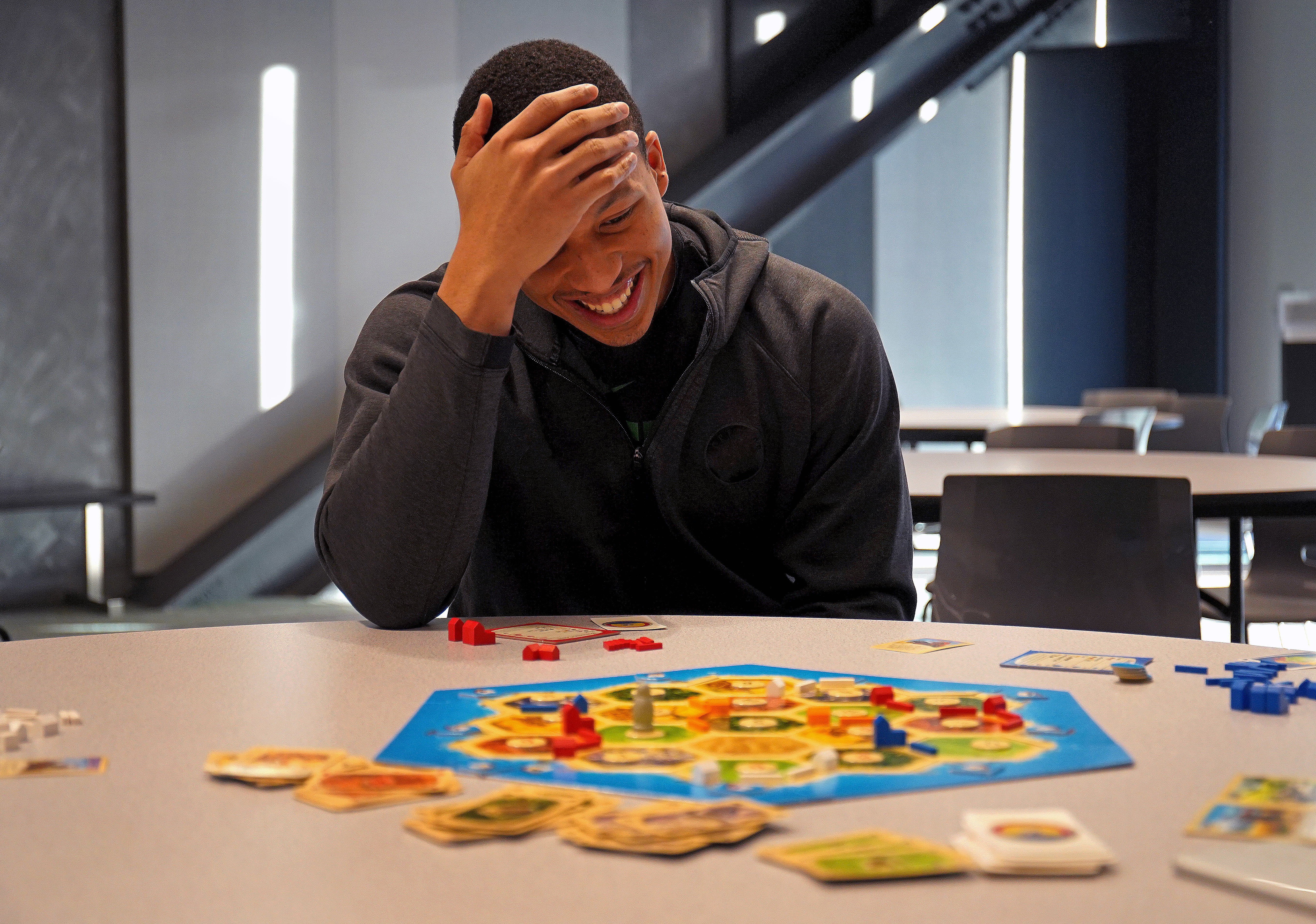 Williams ponders his next move.