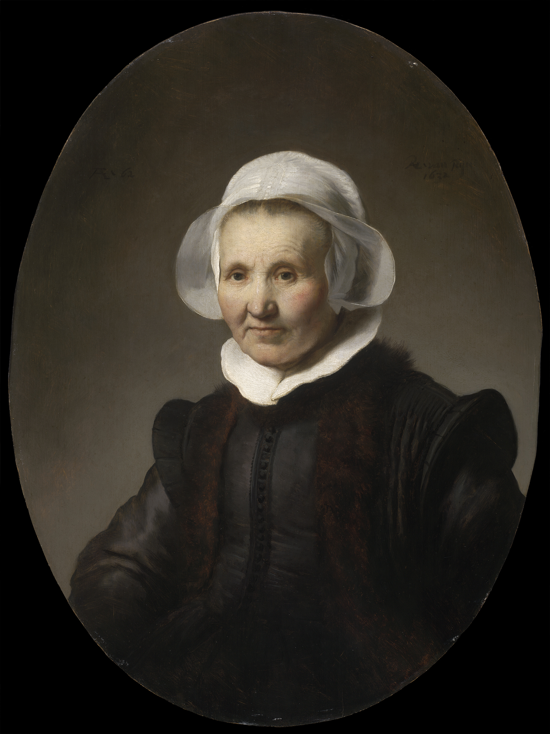 “Portrait of Aeltje Uylenburgh” by Rembrandt, from the van Otterloo collection.