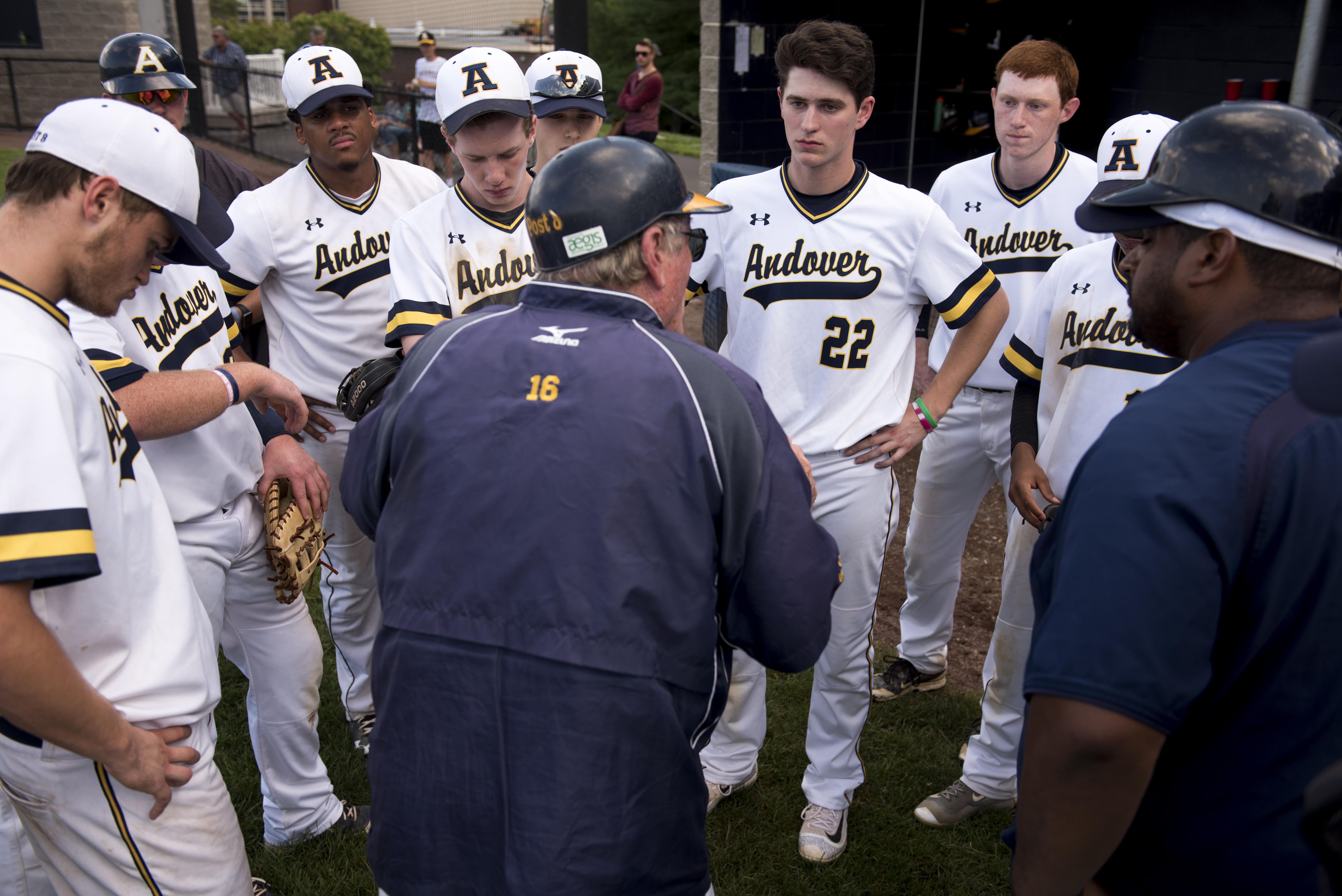 Joe Iarrobino fires up the troops.