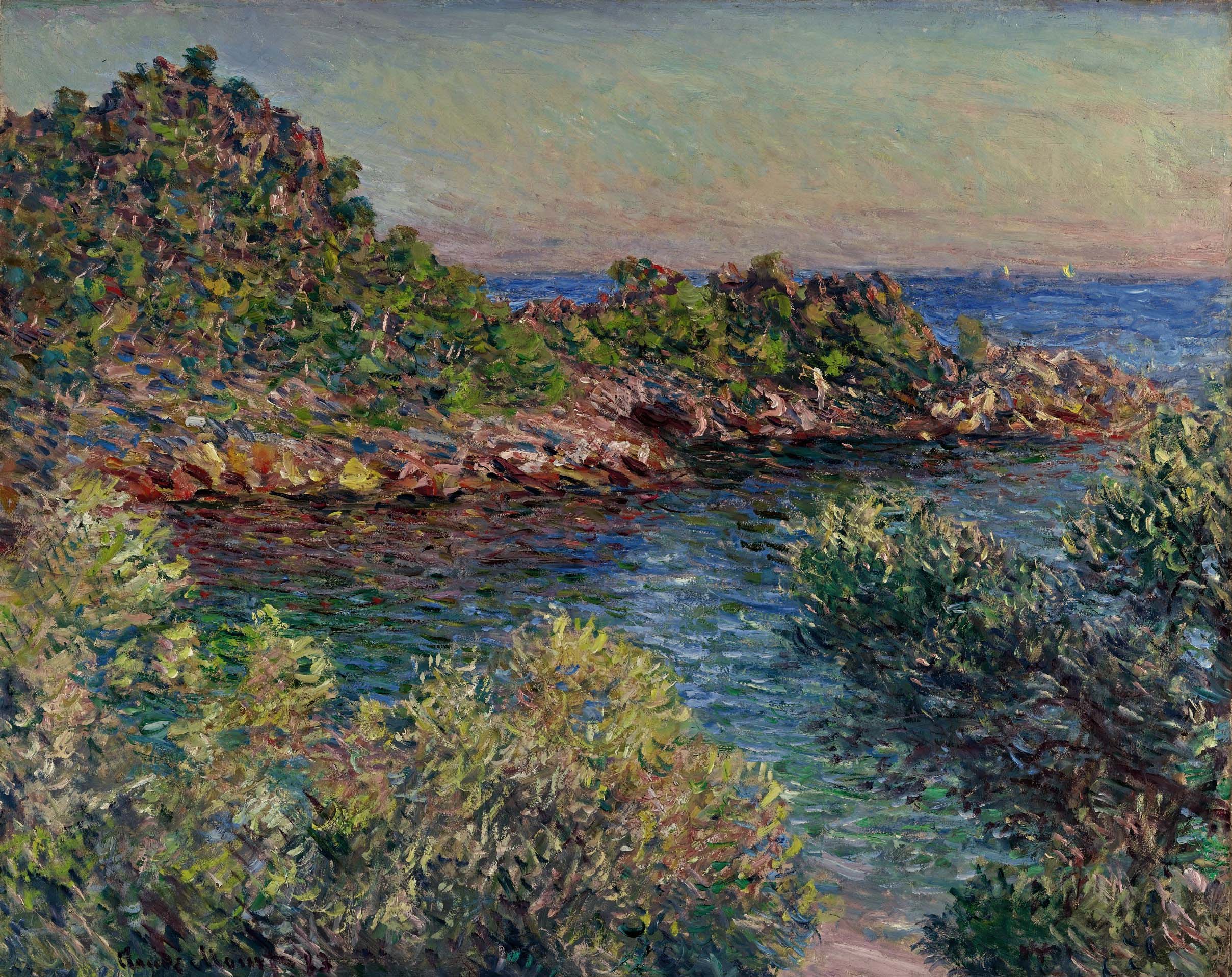 Claude Monet's "Pres Monte-Carlo " from 1883 was purchased by Kozlowski as part of a company-financed art binge. The painting was auctioned in 2006.